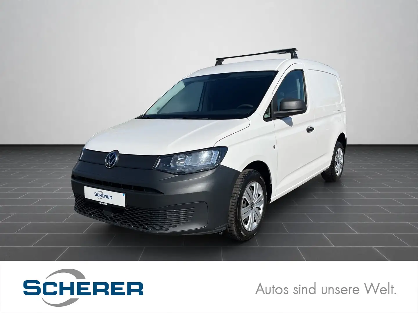 Volkswagen Caddy 2.0 TDI Kasten Weiß - 1