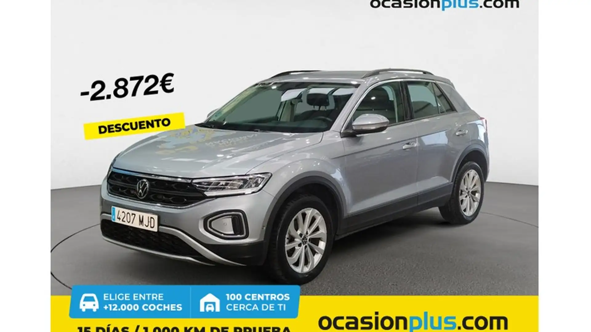 Volkswagen T-Roc 1.5 TSI Life DSG7 Plateado - 1