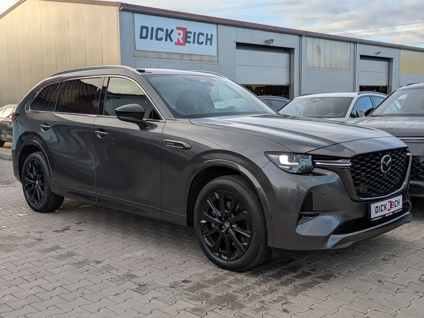 Mazda CX-80 3.3L Homura Plus PANO*HUD*BOSE*NAPPA*7SIT Gris - 1