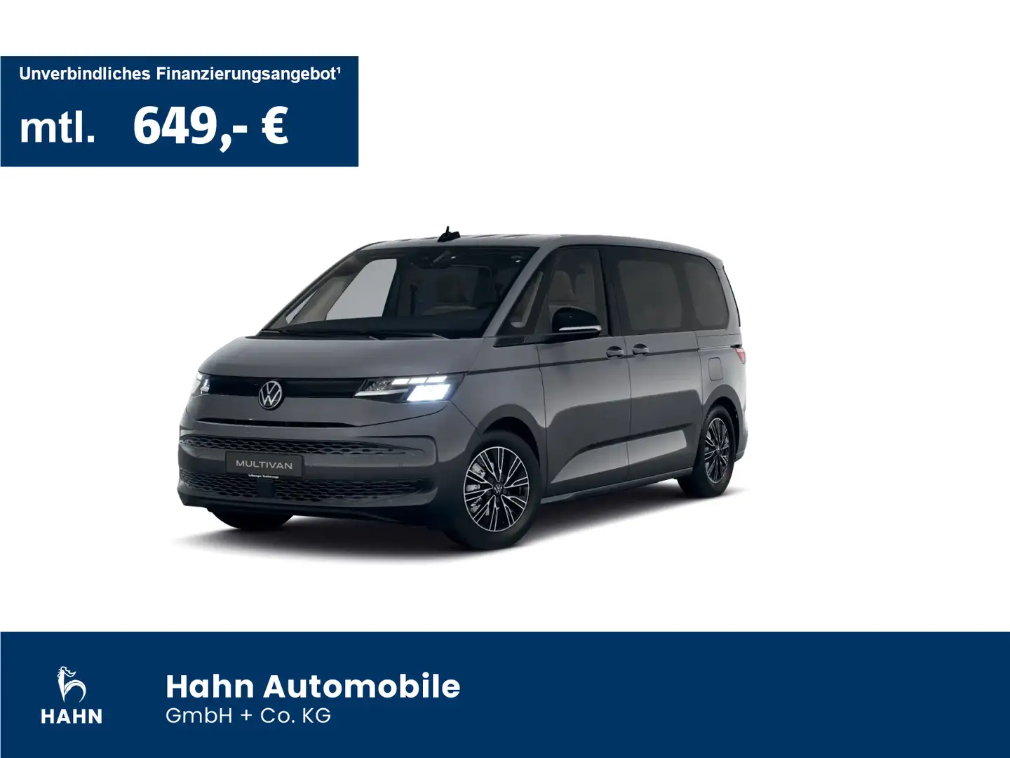Volkswagen T7 Multivan 2.0TDI DSG LED 6-Sitze Sitzhzg APP DAB Grau - 1