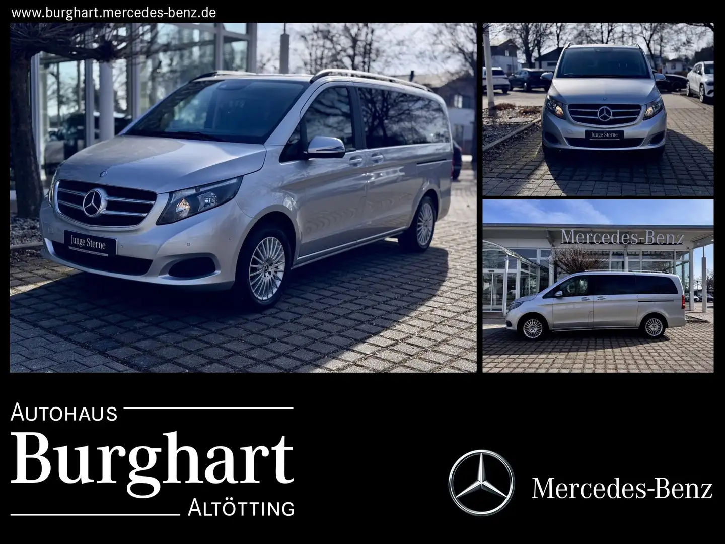 Mercedes-Benz V 250 V 250 d 4M EDITION Lang 6Sitze/AHK/Fahrassistenz Zilver - 1