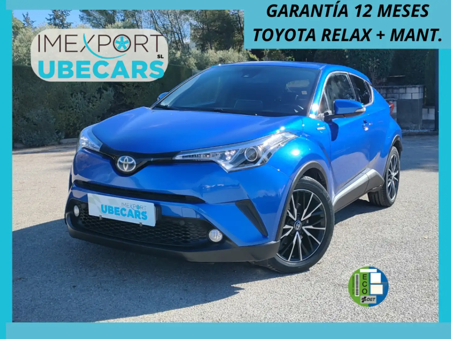 Toyota C-HR 125H Advance Blau - 1