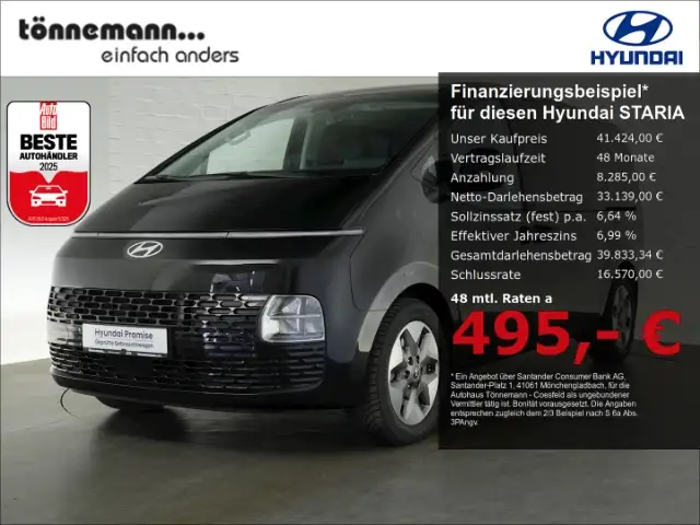 Hyundai STARIA HEV PRIME AT 9 SITZER+VOLL LED+NAVI+LEDER+SITZ /LE