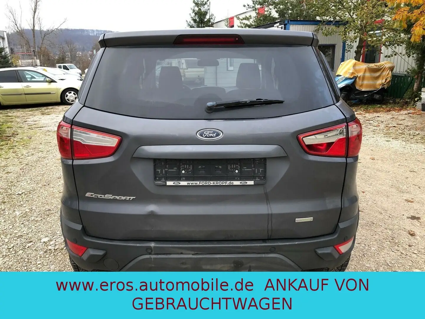 Ford EcoSport Trend/KLIMA/1.HAND Gris - 2