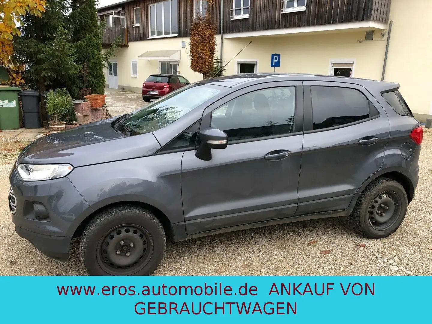 Ford EcoSport Trend/KLIMA/1.HAND Gris - 1