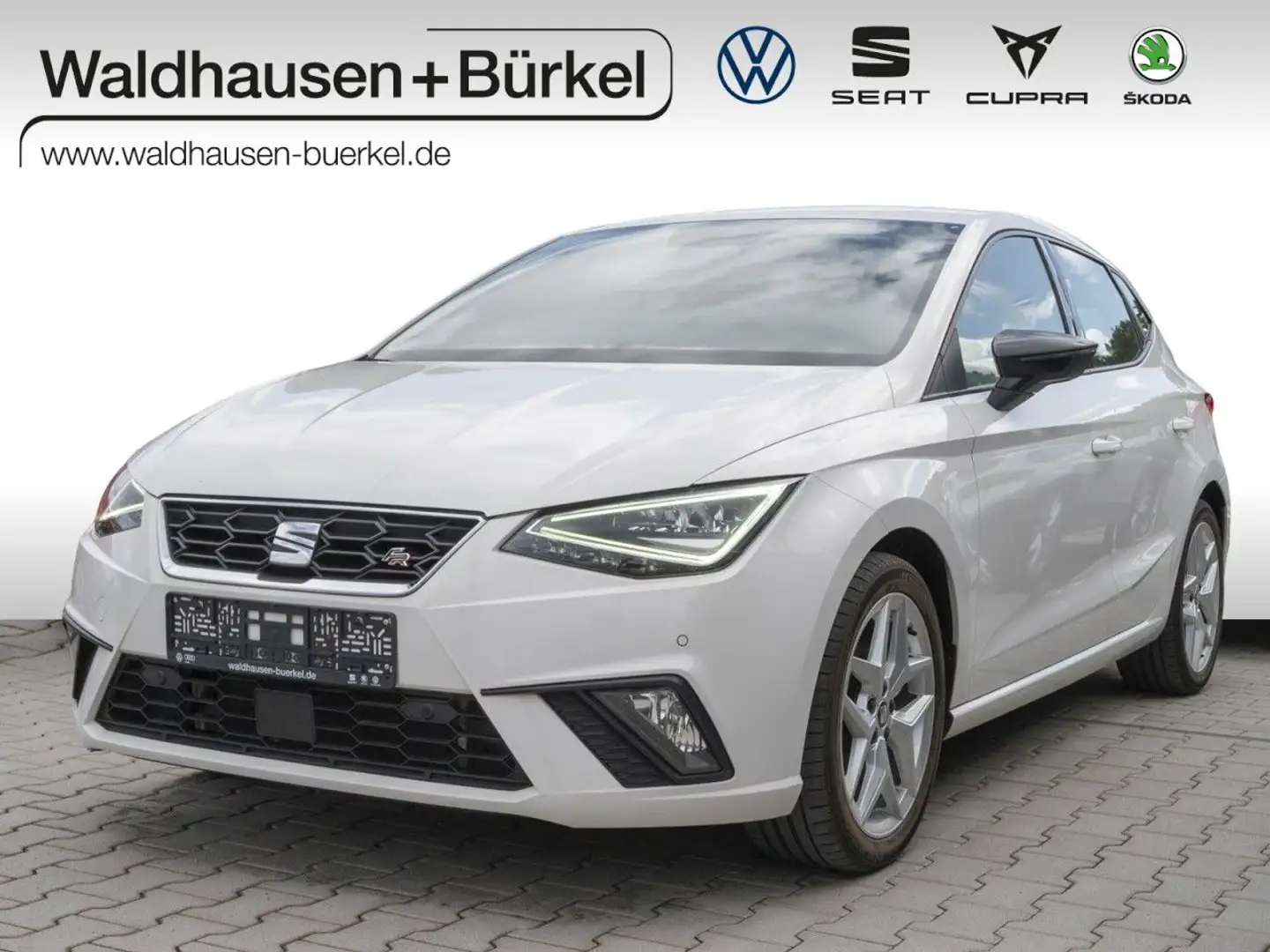 SEAT Ibiza FR beats DSG 1.0 TSI+LED+Navi+Kamera+ACC Weiß - 1
