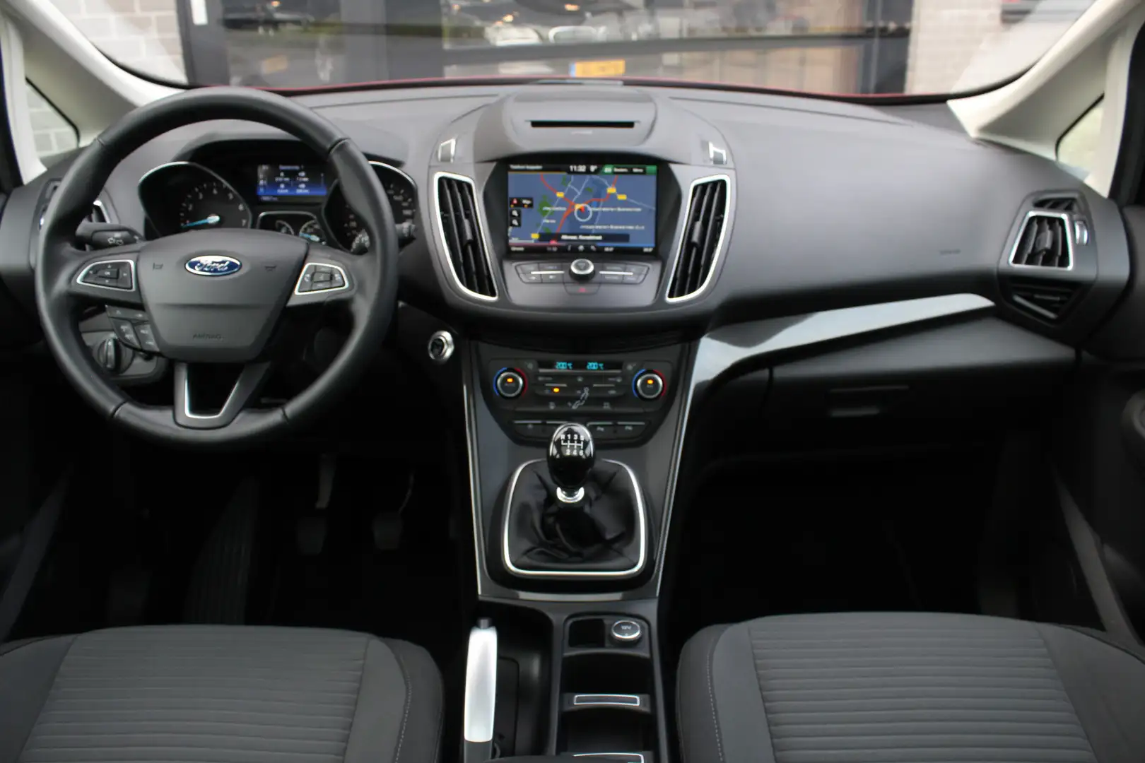 Ford C-Max 1.0 Titanium / Panoramadak / Camera / N.A.P. Piros - 2