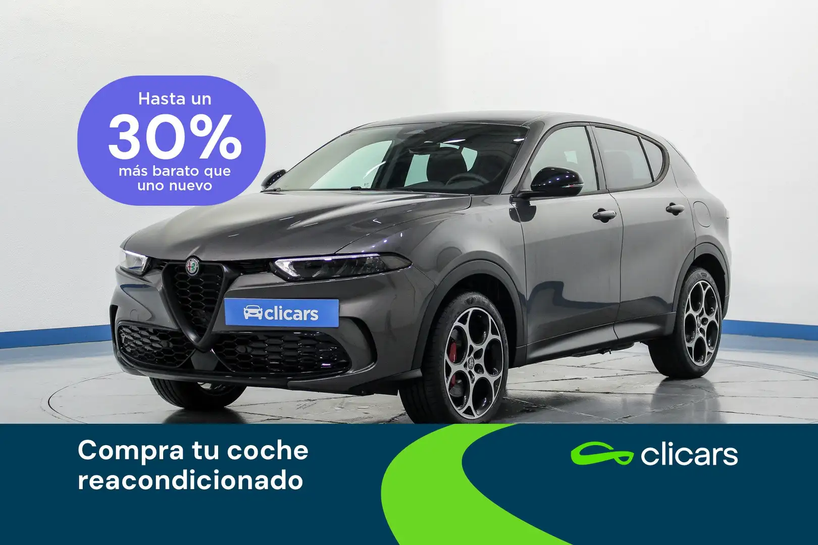 Alfa Romeo Tonale 1.3 gas Multi-air PHEV Sprint Q4 Gris - 1