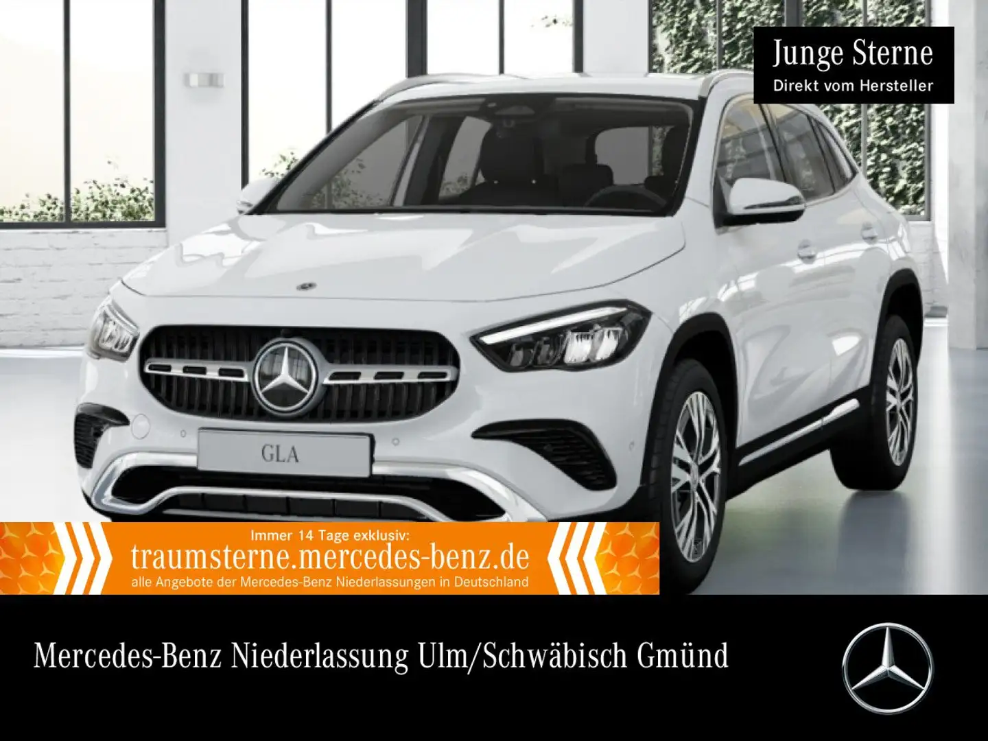 Mercedes-Benz GLA 250 e PROGRESSIVE+360°+AHK+LED+TOTW+8G Weiß - 1
