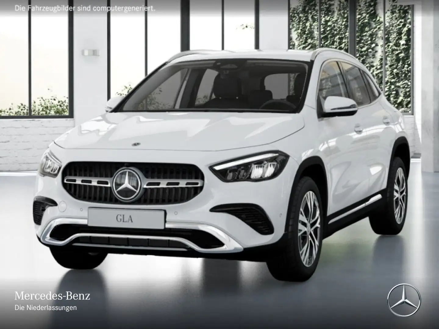Mercedes-Benz GLA 250 e PROGRESSIVE+360°+AHK+LED+TOTW+8G Weiß - 2