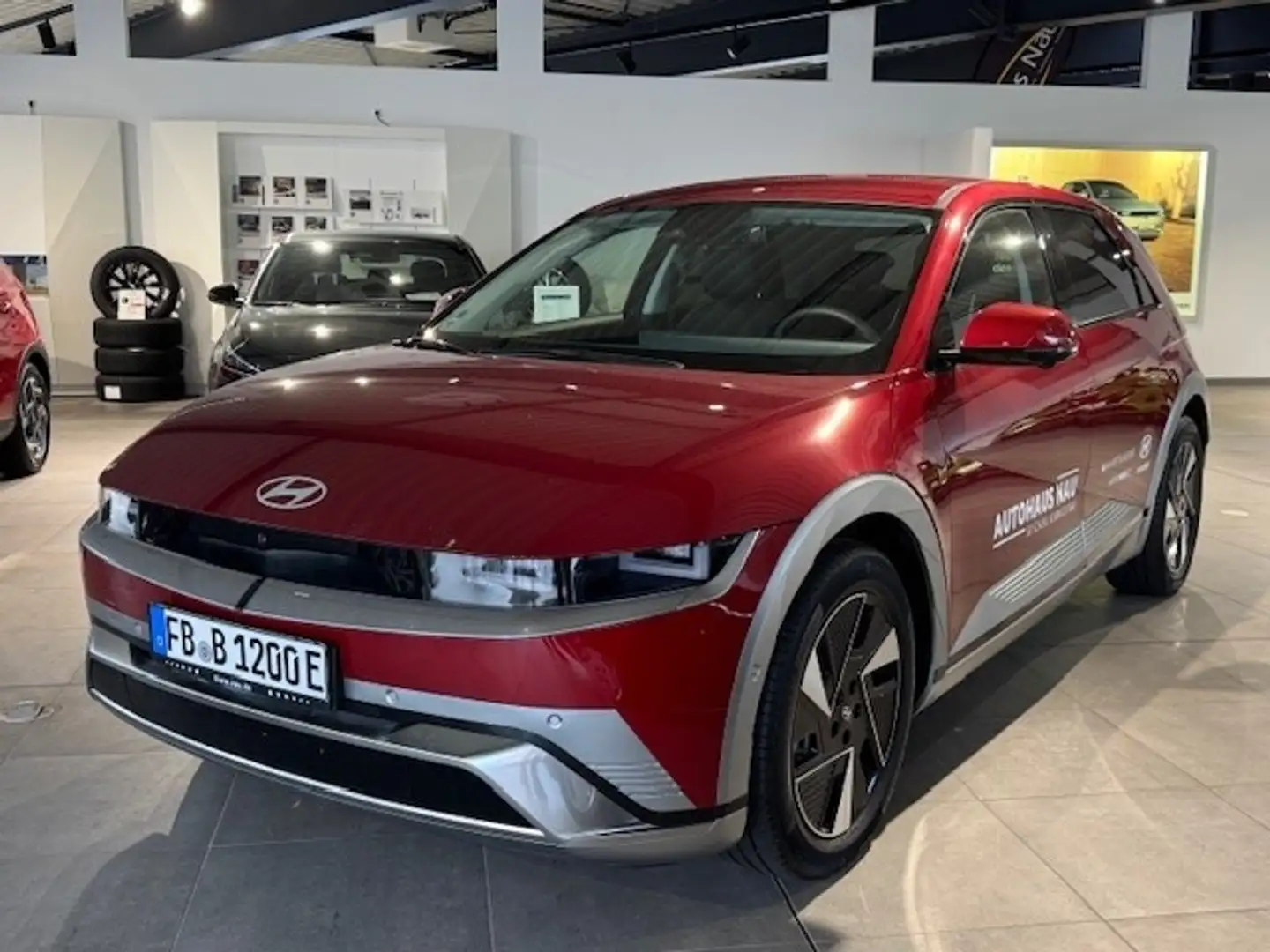 Hyundai IONIQ 5 Techniq Inkl. Sitz-Paket, Park-Paket Rot - 2