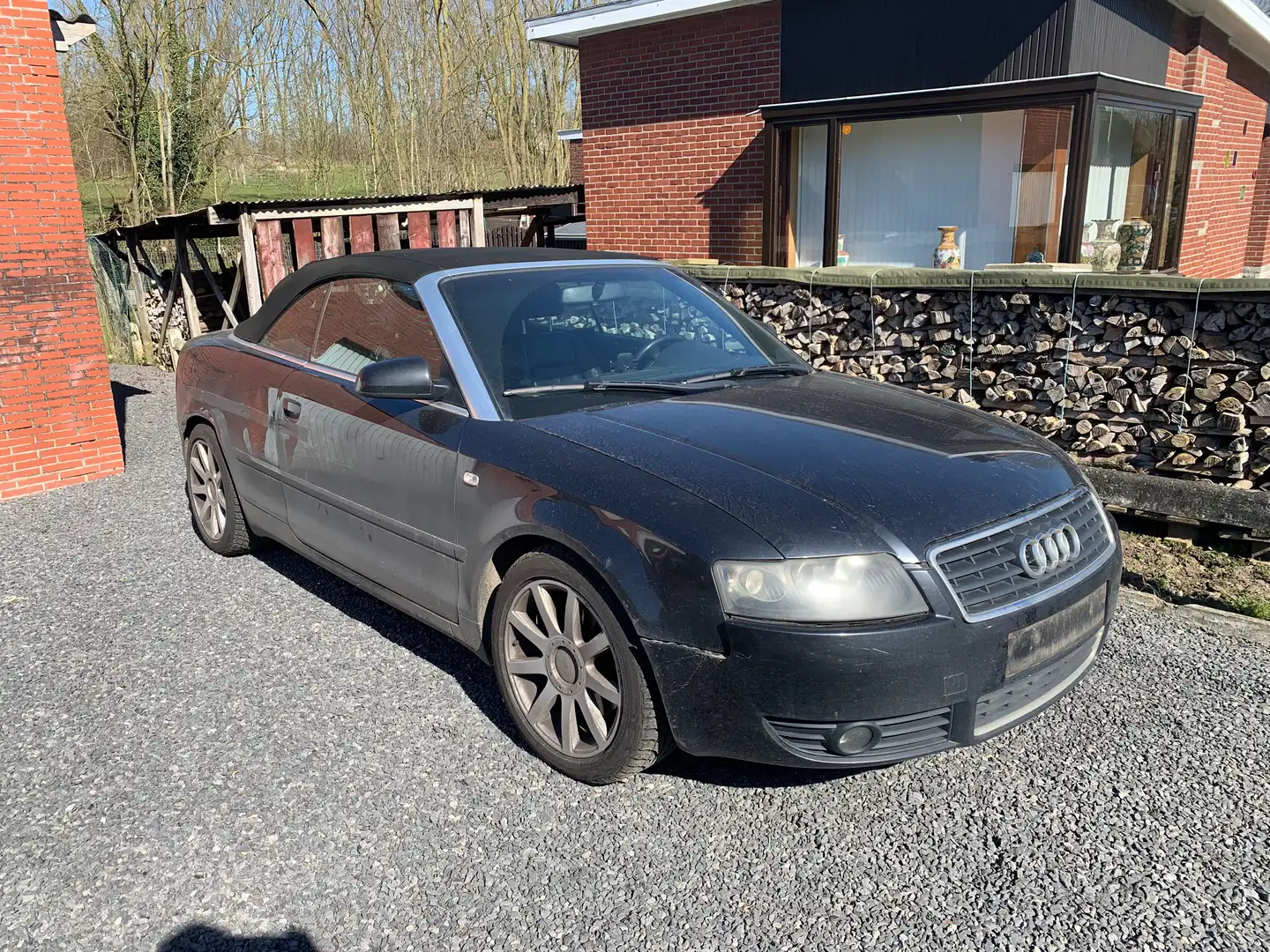 Audi A4 A4 Cabriolet 2.5 TDI Noir - 1