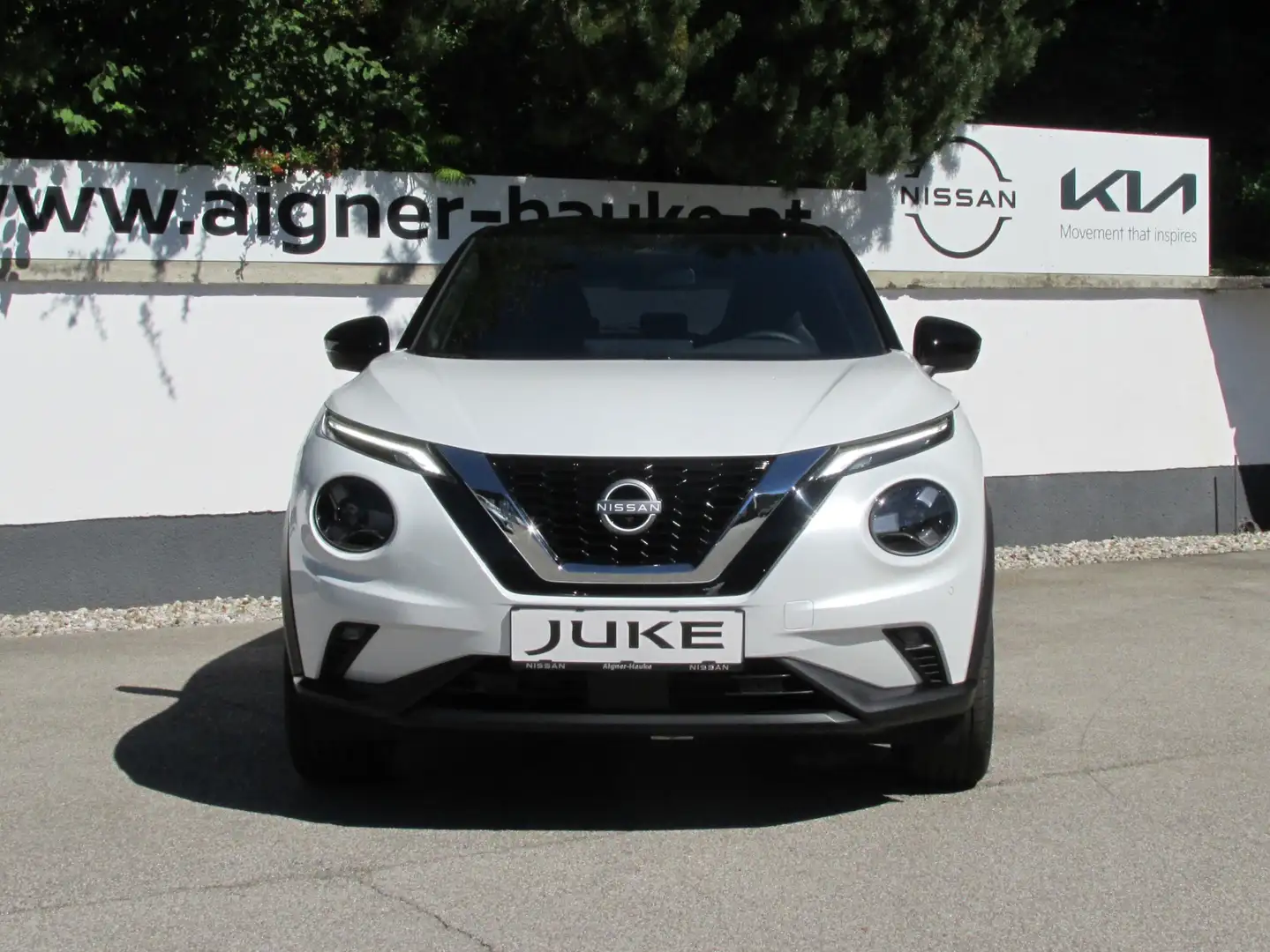 Nissan Juke 1,0 DIG-T N-Connecta+ DCT Gratis Winterräder!! Wit - 2