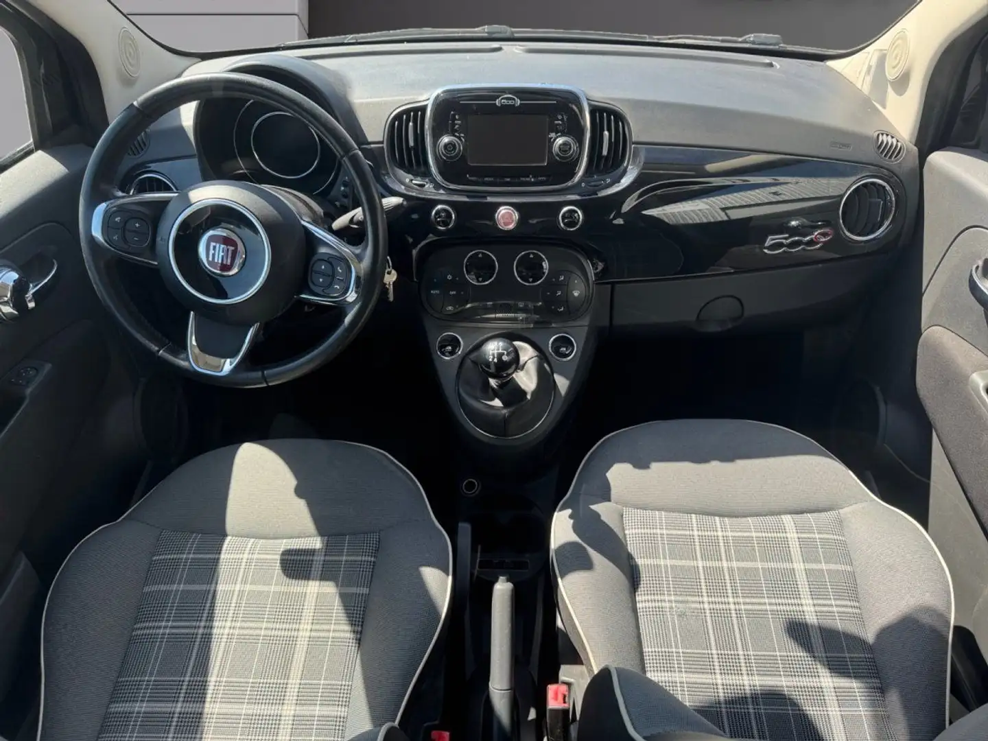 Fiat 500C SERIE 3 1.2 8V 69 ch Lounge Noir - 2