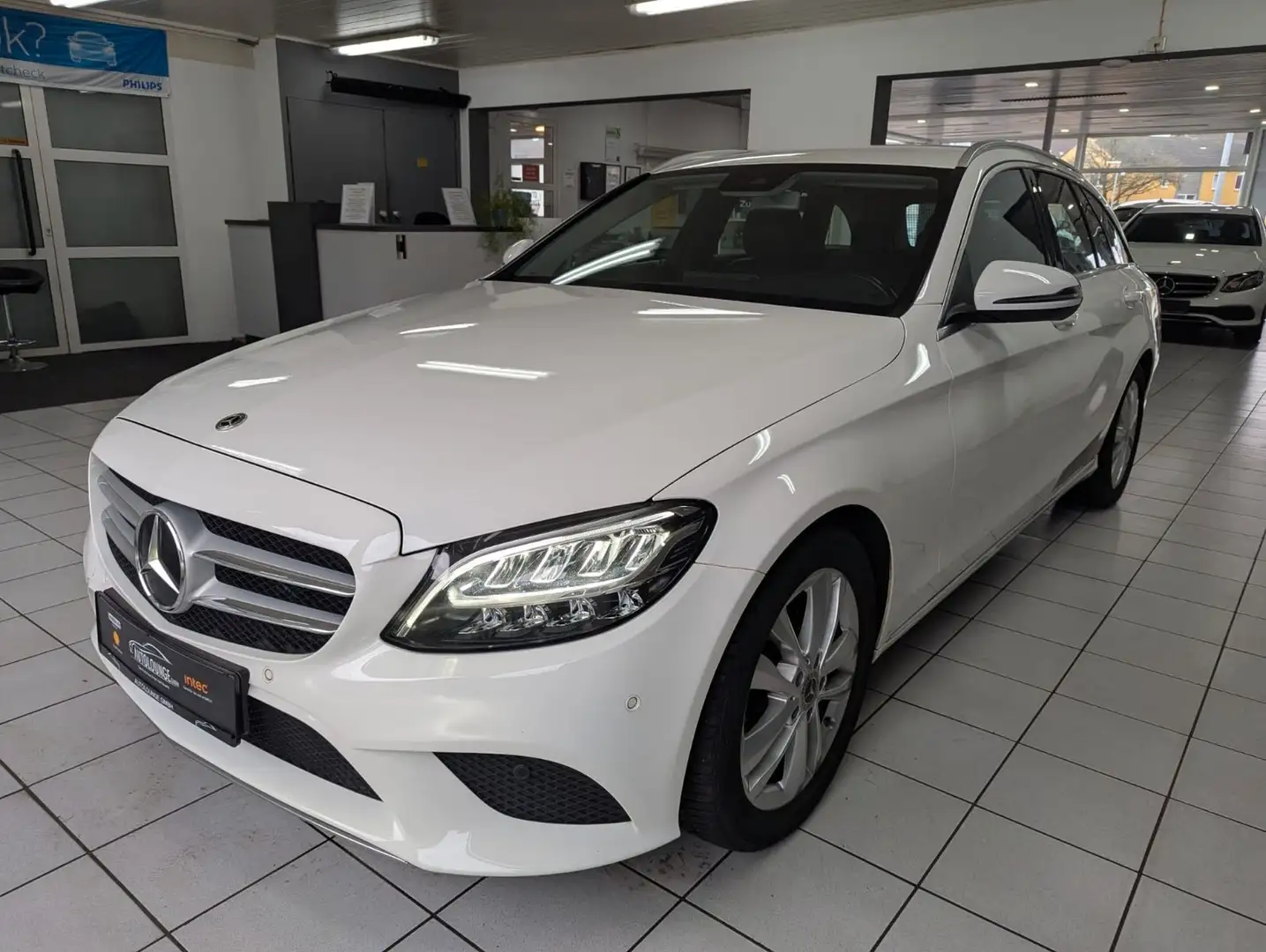 Mercedes-Benz C 200 Hybrid Avantgarde*Nav*R-Kam*LTE*Keyle*TOP Weiß - 2