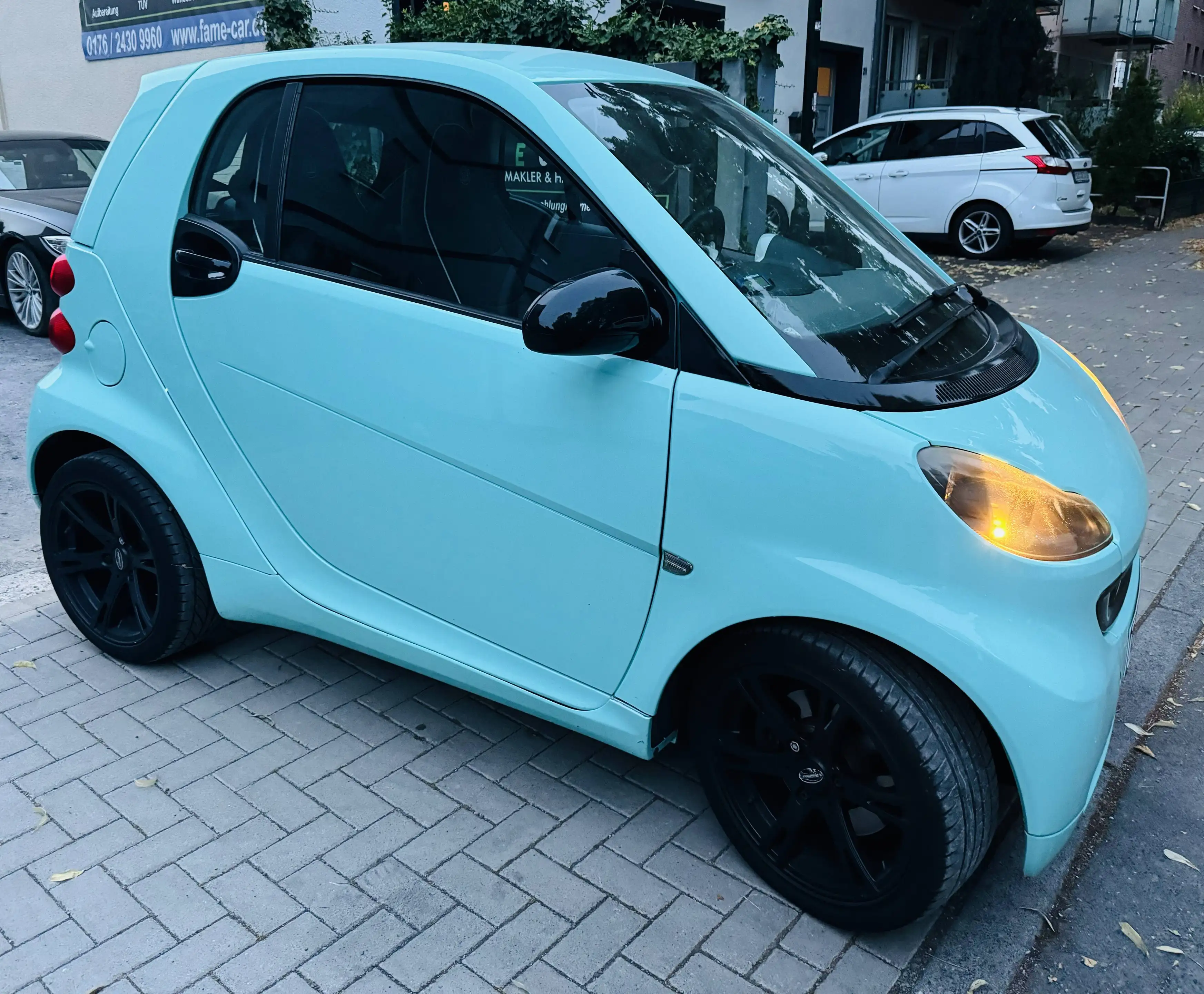 smart forTwo UNIKAT - EINZELSTÜCK - TIFFANY BLUE - CAR PLAY - FINANZIERUNG -