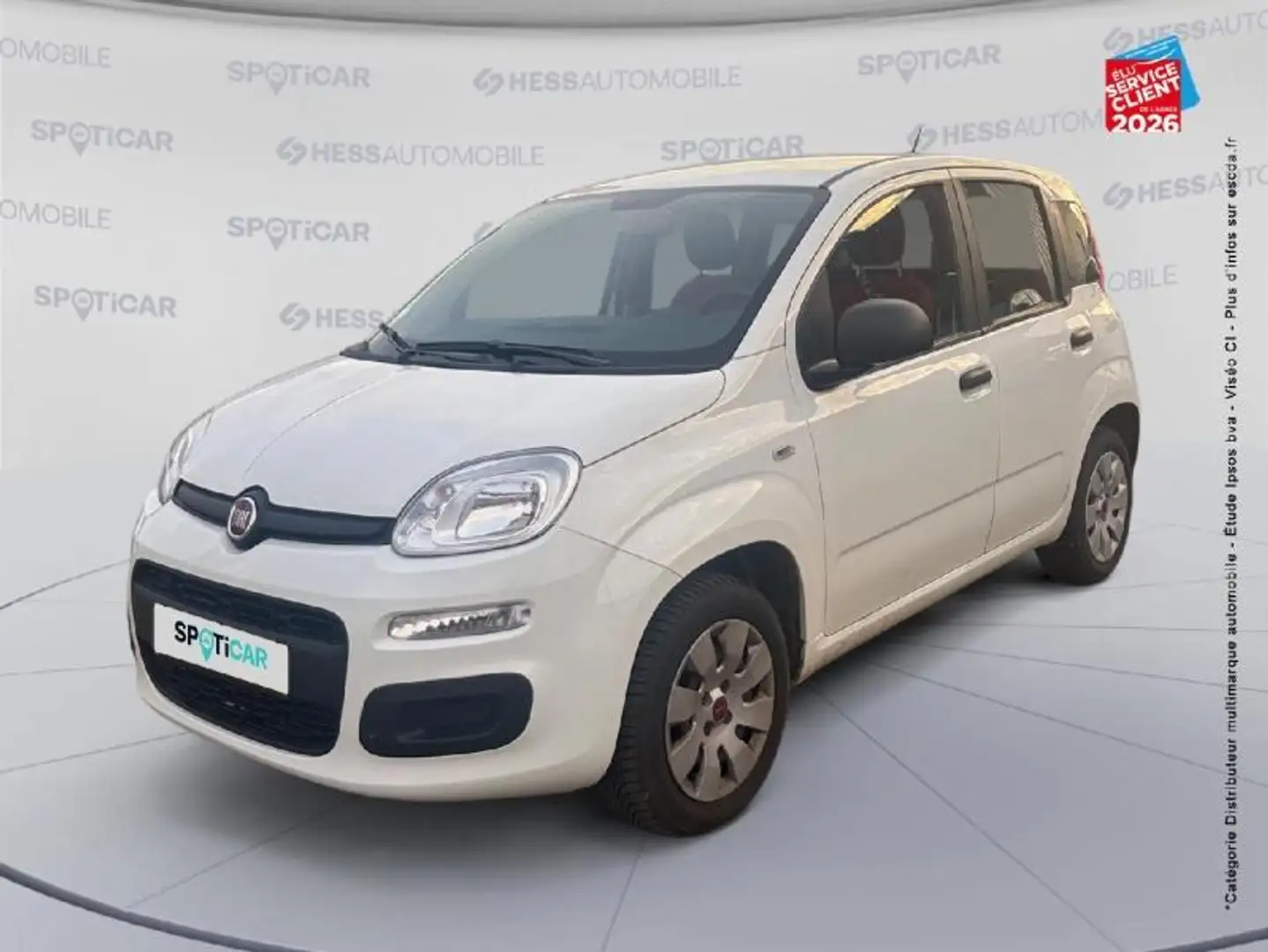 Fiat Panda 1.2 8v 69ch Blanc - 1