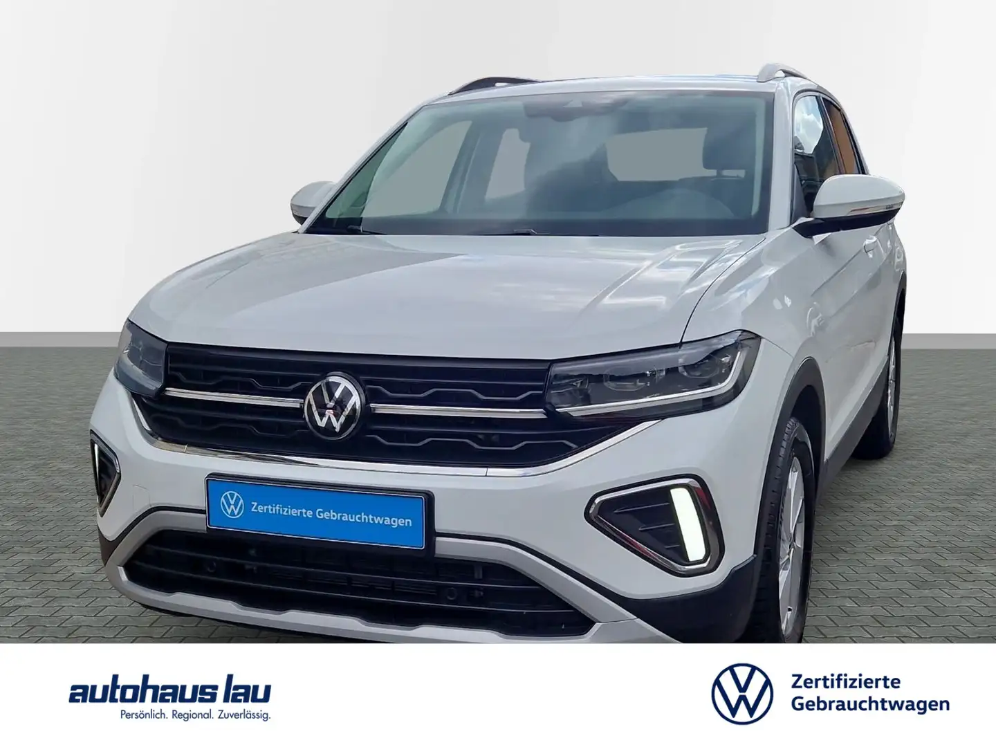 Volkswagen T-Cross 1.0 TSI Life 1.0 TSI 85 kW Life Weiß - 1