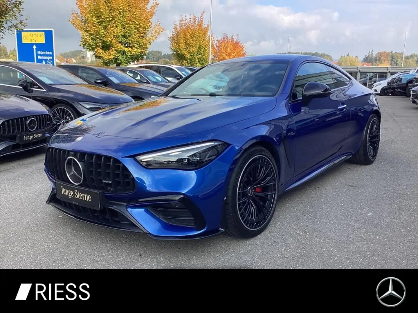 Mercedes-Benz CLE 53 AMG 4M+ Coupé Perf. Sitze Fahrassist. AHK Blauw - 1