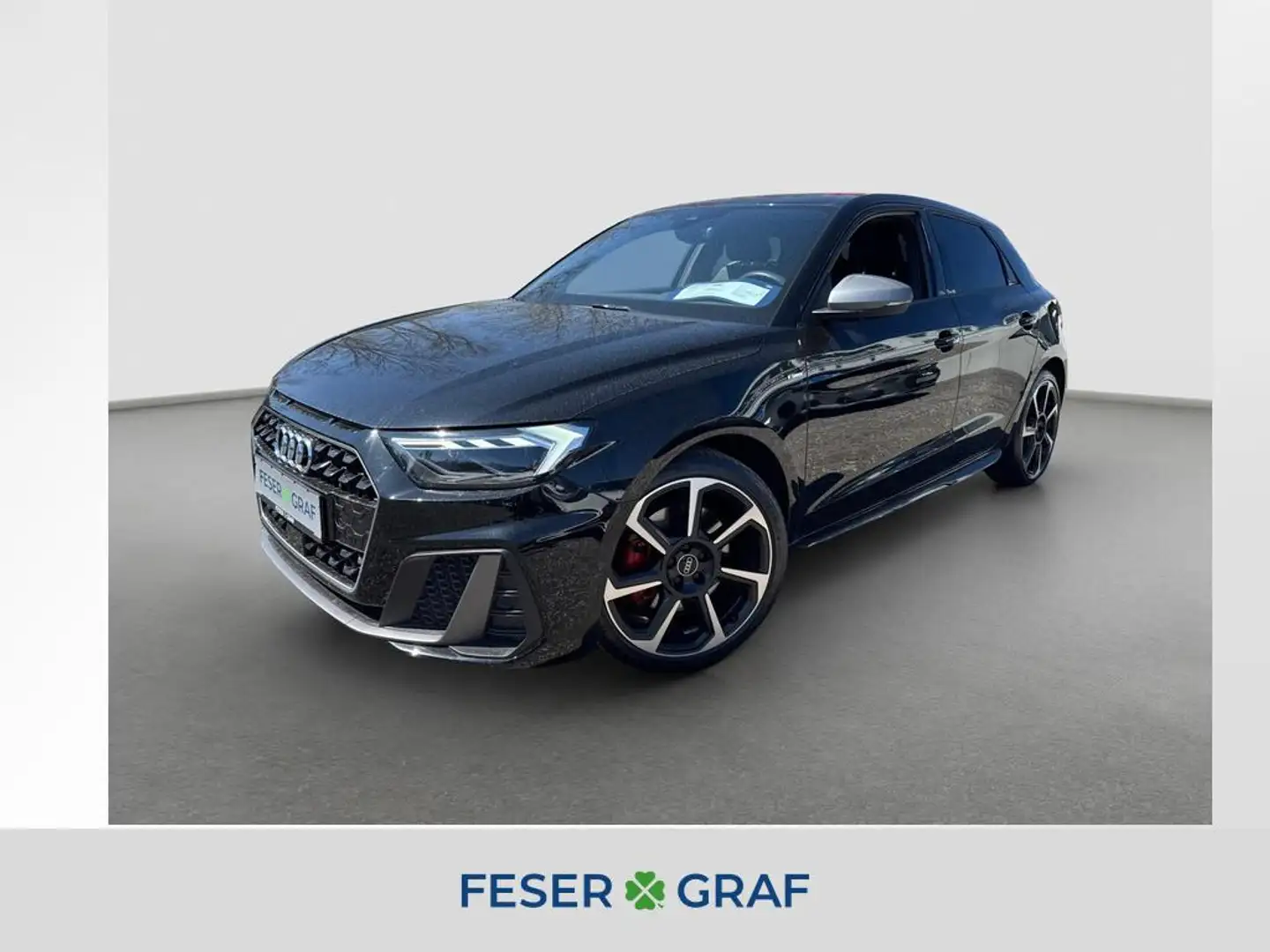 Audi A1 Sportback 40 TFSI S-LINE S-tronic Teilleder Schwarz - 1