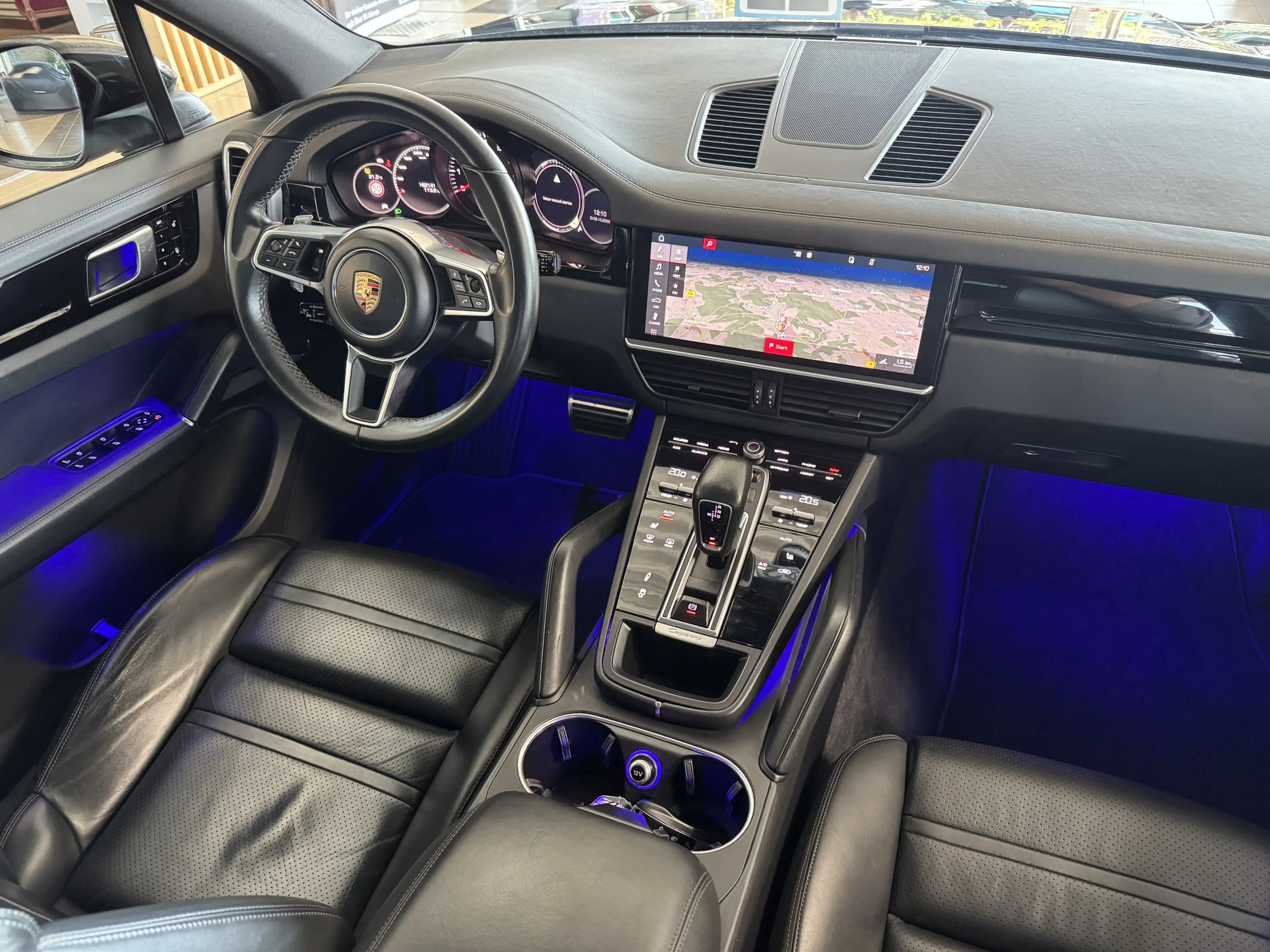 Porsche Cayenne S Leder Pano Memory BOSE Luftfeder. ACC — photo 11