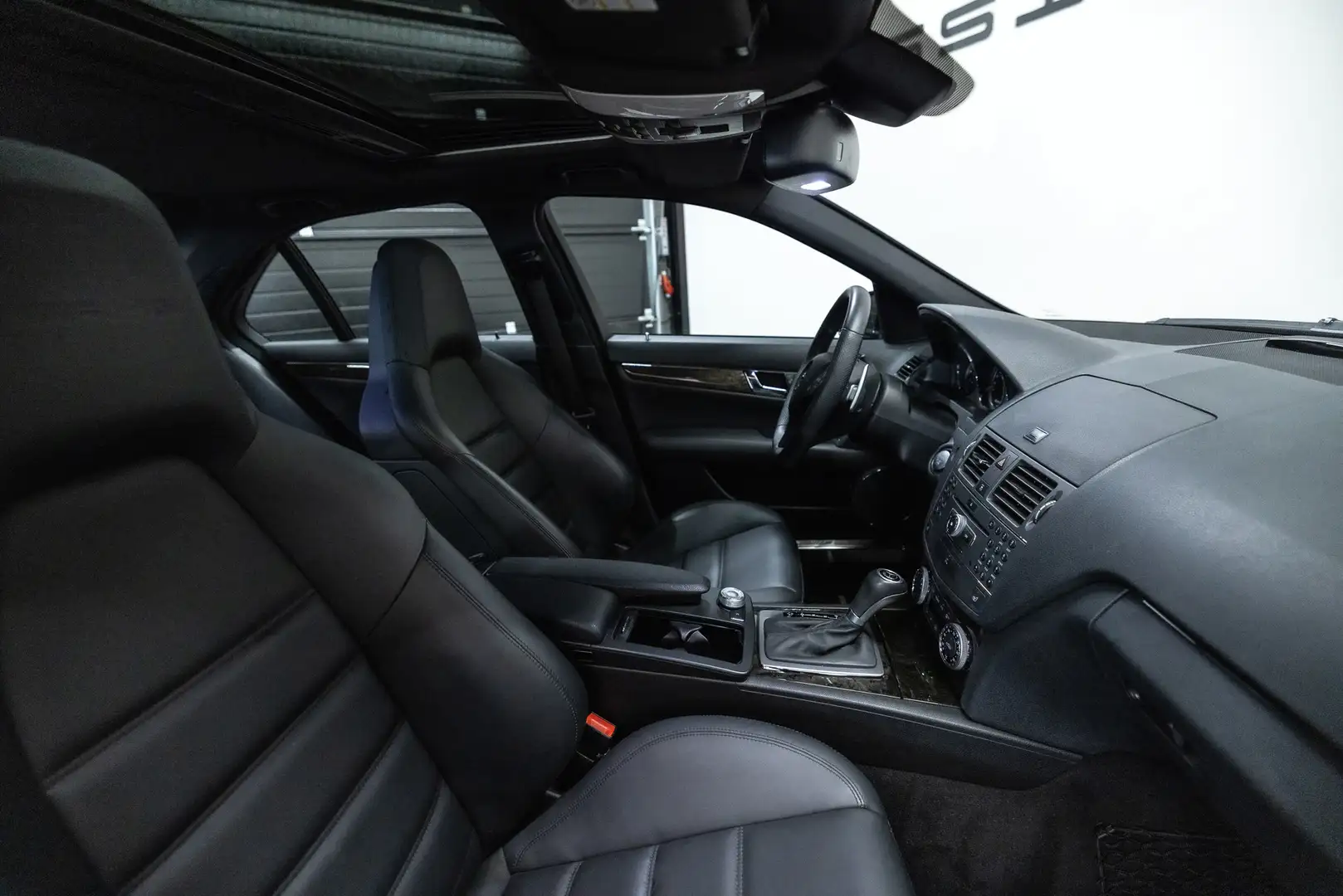 Mercedes-Benz C 63 AMG Btw auto, Fiscale waarde € 22.000,- (€ 45.413.22 E Zwart - 2