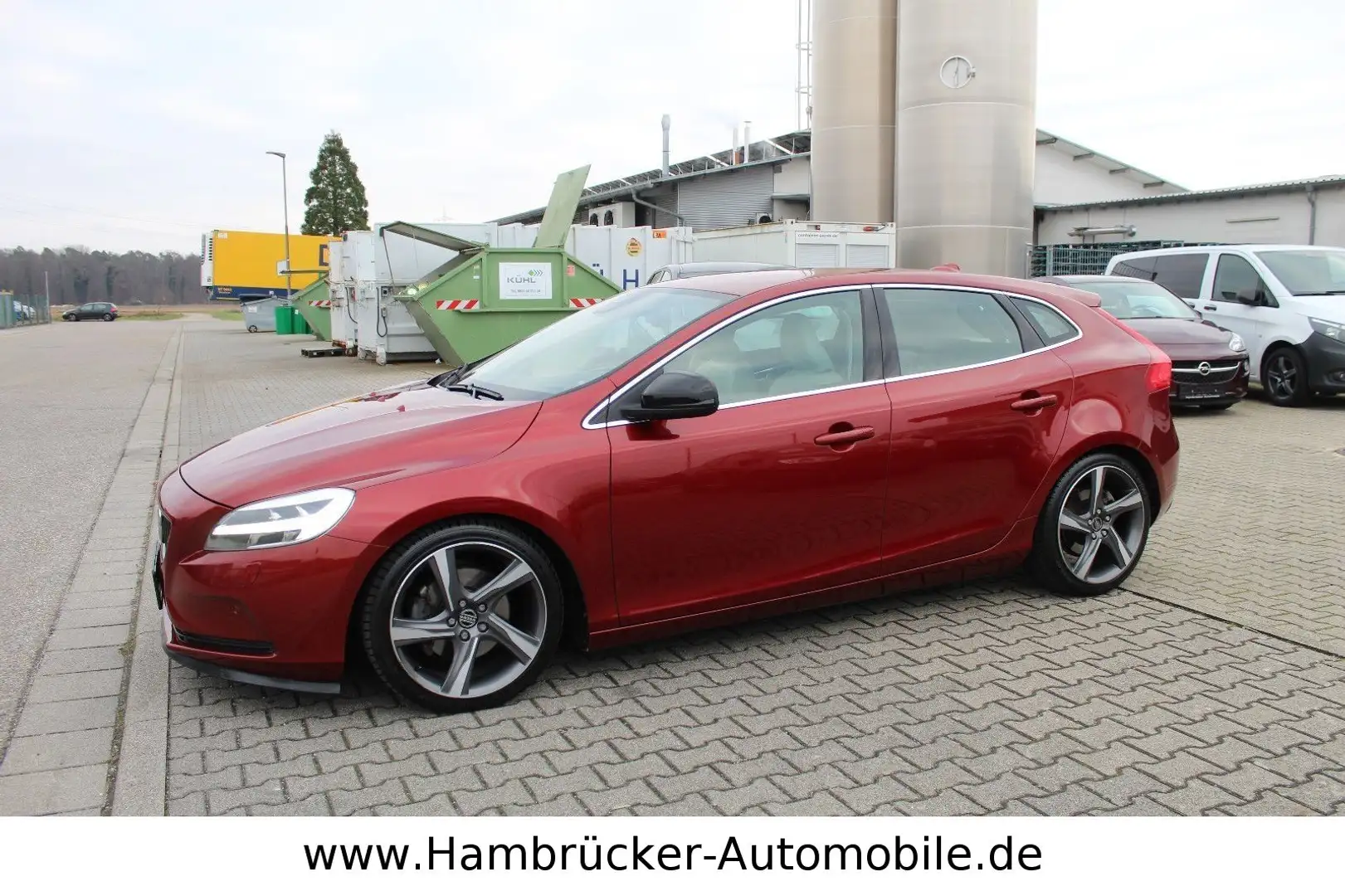 Volvo V40 Inscription~2.Hand~Acc~Leder~Scheckheft~Navi Rosso - 1