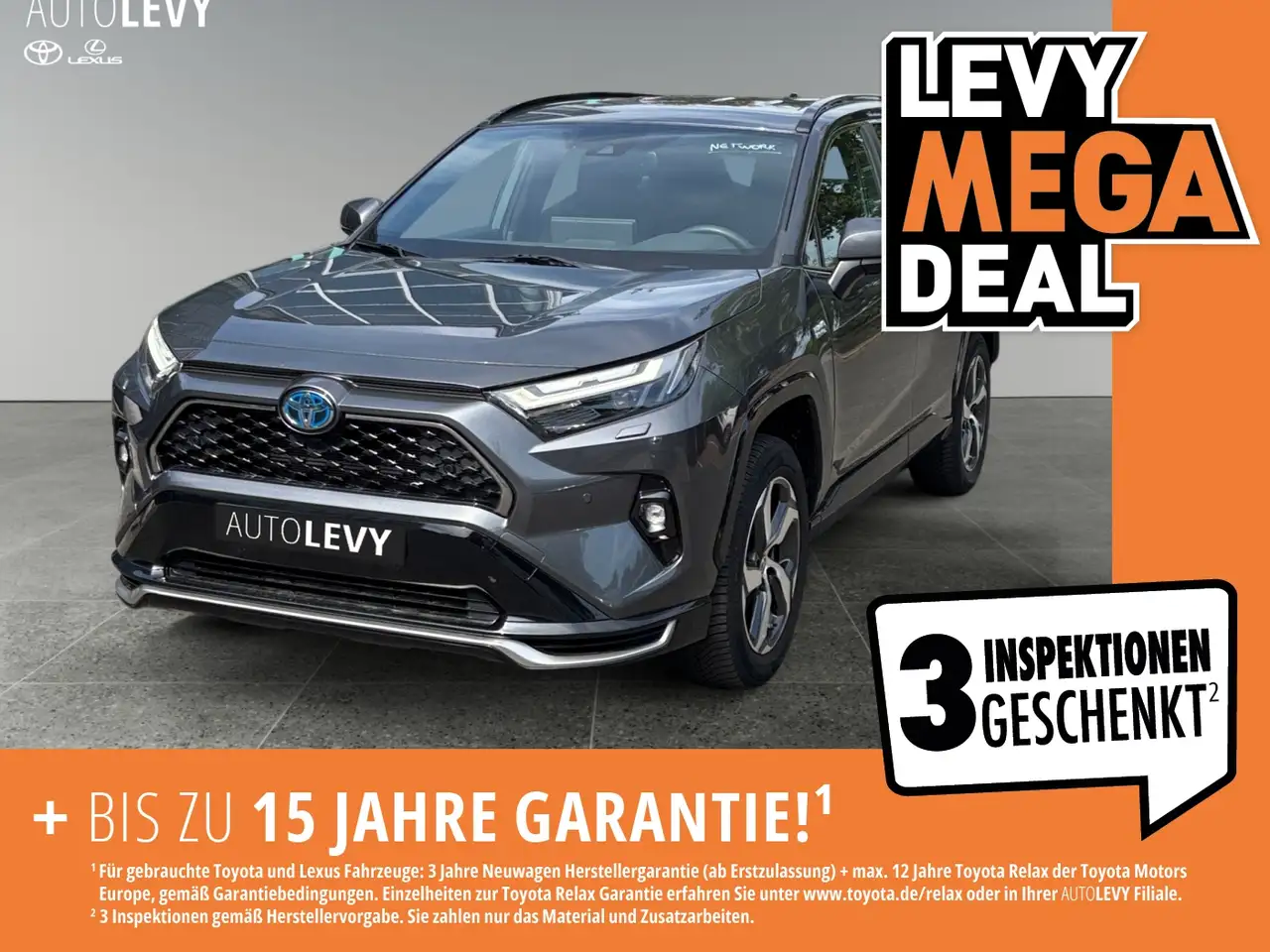 Toyota RAV 4 RAV4 Plug-in Hybrid AWD *El-Sitze*AHK*ALLWETTER* — миниатюра 1