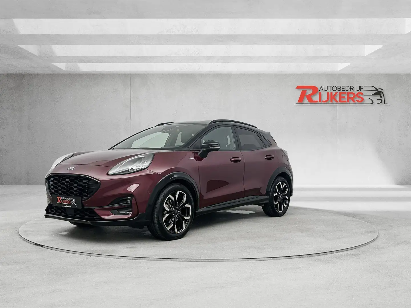 Ford Puma 1.0 EcoBoost Hybrid ST-Line X 155pk Aut,Vivid Ruby Mauve - 1