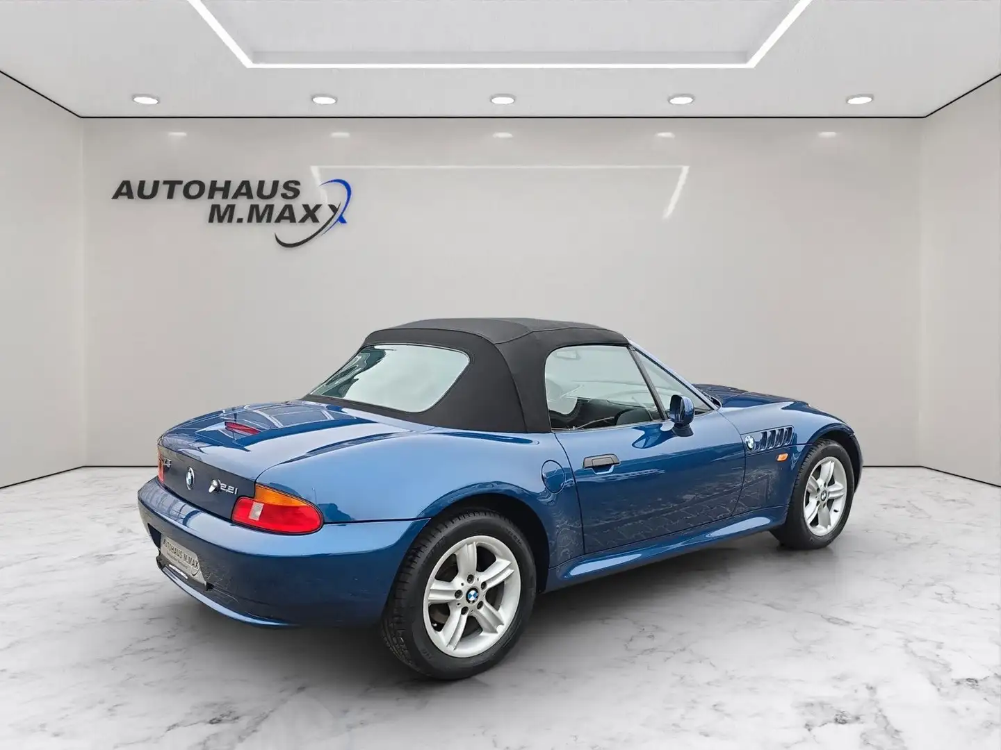 BMW Z3 Roadster 2.2i 1.Hand Leder Sitzheizung Blau - 2