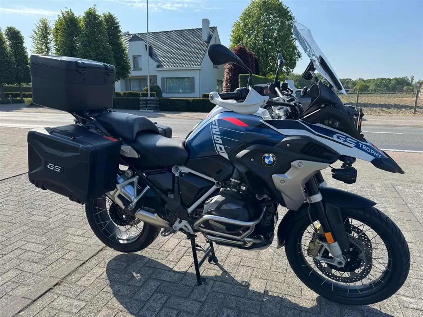BMW R 1250 GS 0 Bleu - 2