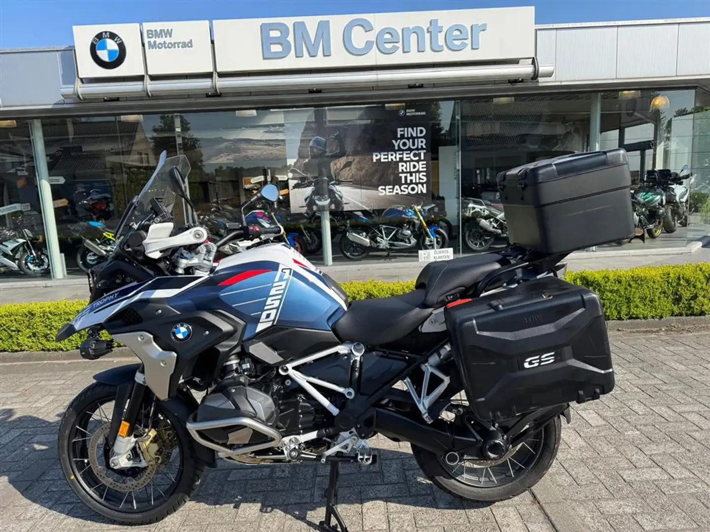 BMW R 1250 GS 0 Bleu - 1