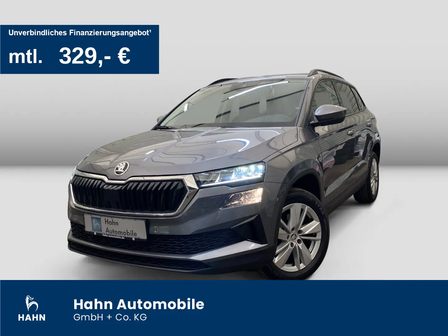 Skoda Karoq 1.5 TSI DSG Selection Navi AHK LED CAM PDC Grau - 1