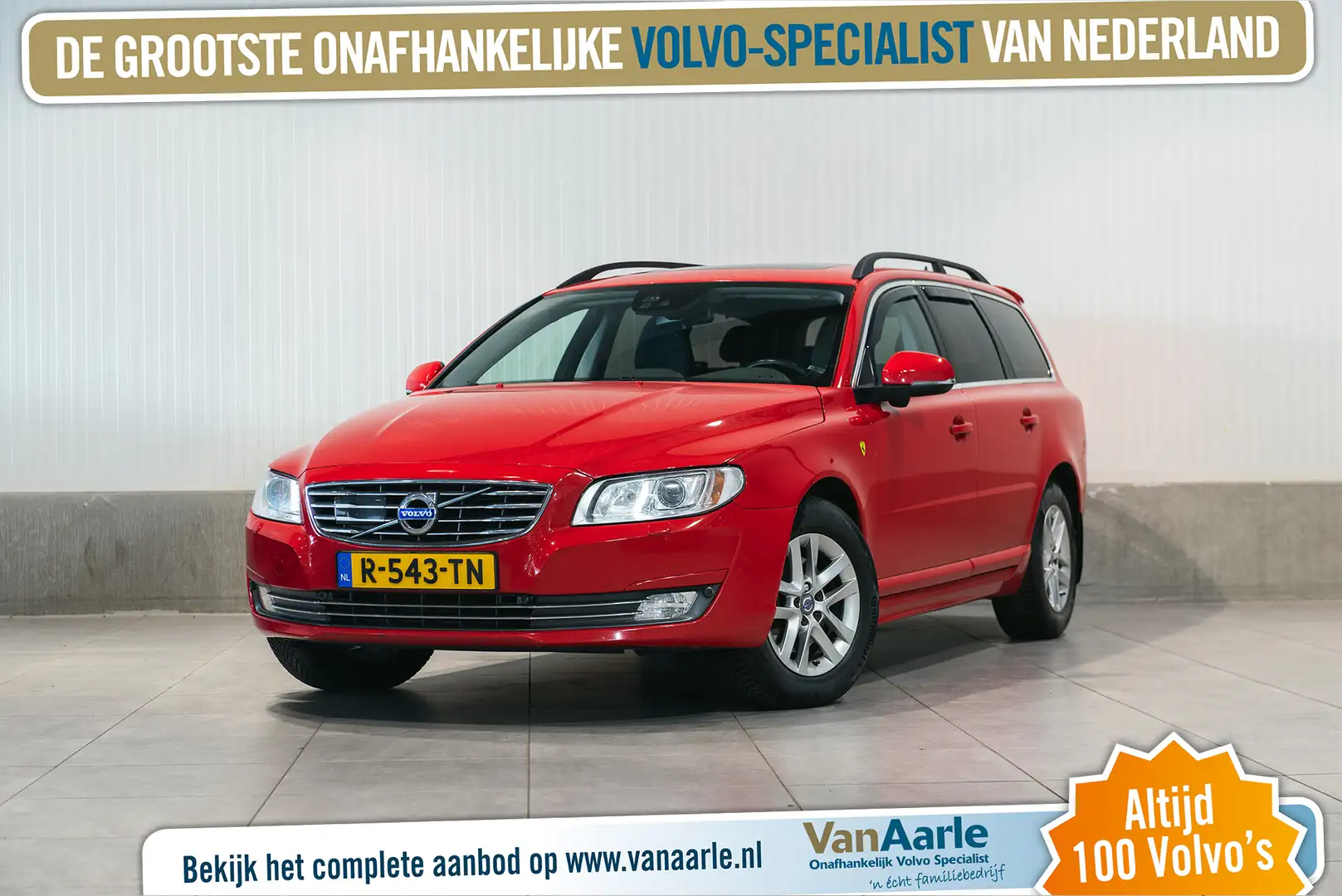 Volvo V70 T5 Aut. Intellisafe Trekhaak Standkachel 245pk Rojo - 1