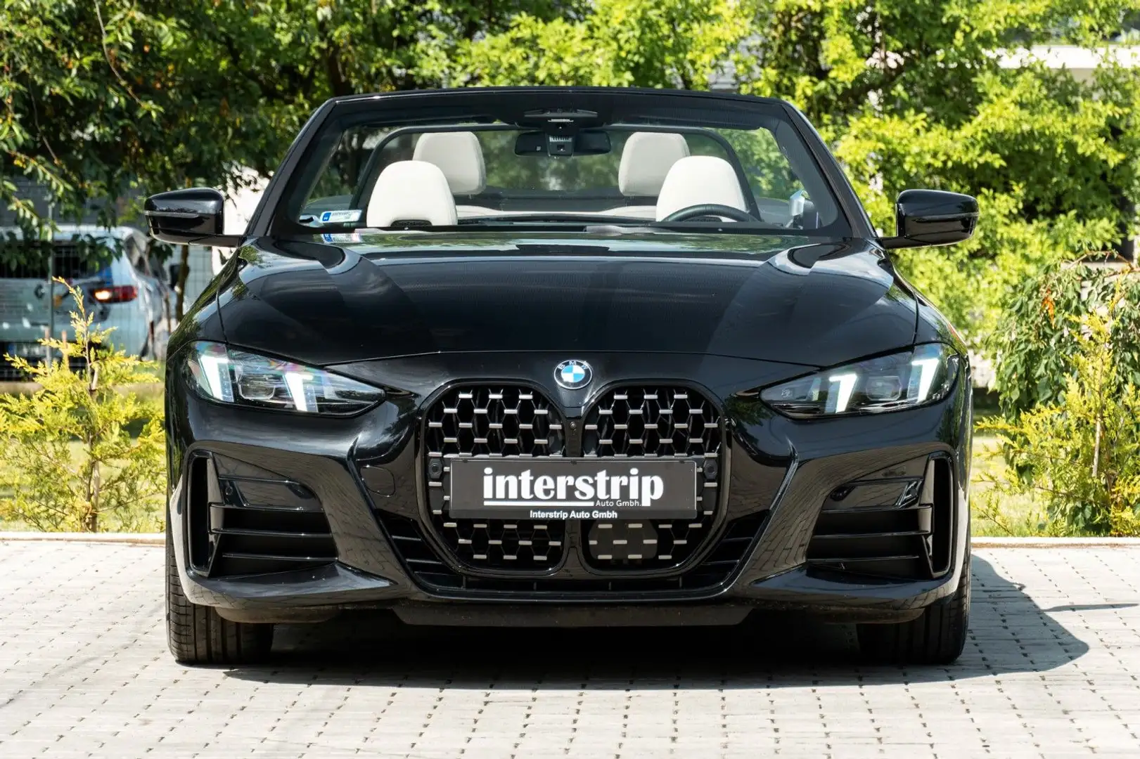 BMW 430 d cabrio M SPORT.DR.ASS.PRO.LHZ.LED.H/K.360° Noir - 2