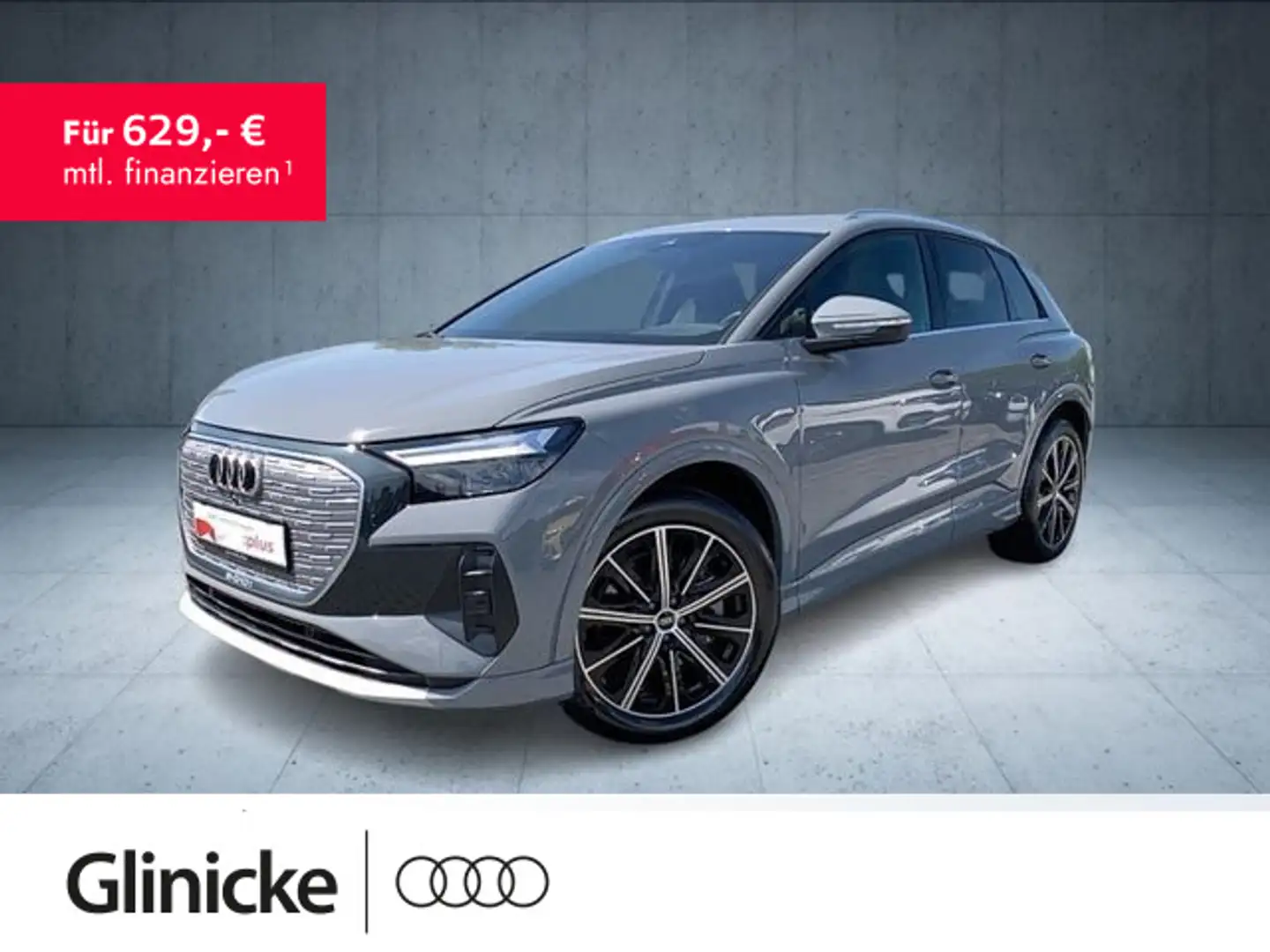 Audi Q4 e-tron 45 S line/AHK/20''/ACC/Nav/HuD/StandKl Grau - 1
