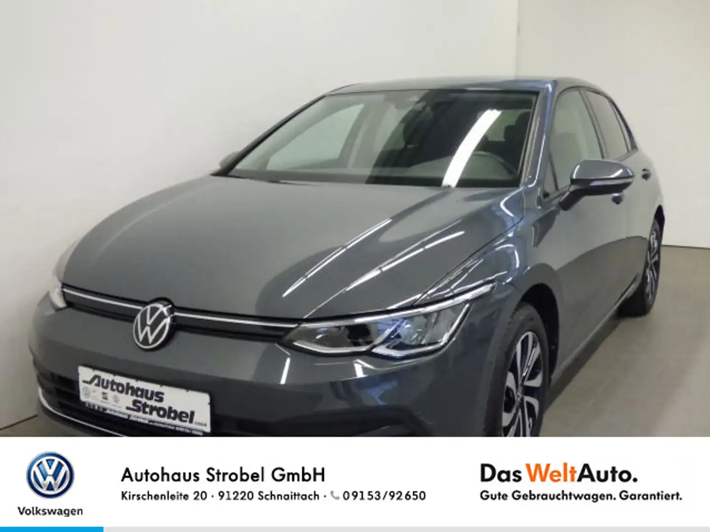 Volkswagen Golf VIII 1.0 TSI "ACTIVE" ACC AHK Navi LED DAB+ Gris - 1