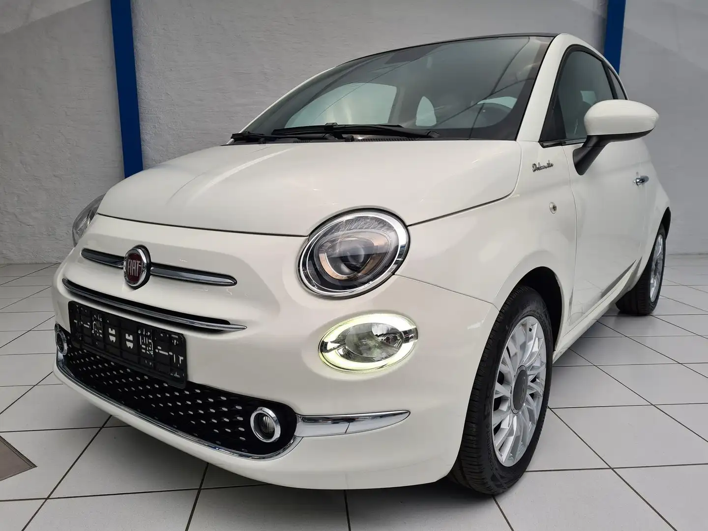 Fiat 500 DolceVita Hybrid | KLIMA | PANO | U-Connect Weiß - 2