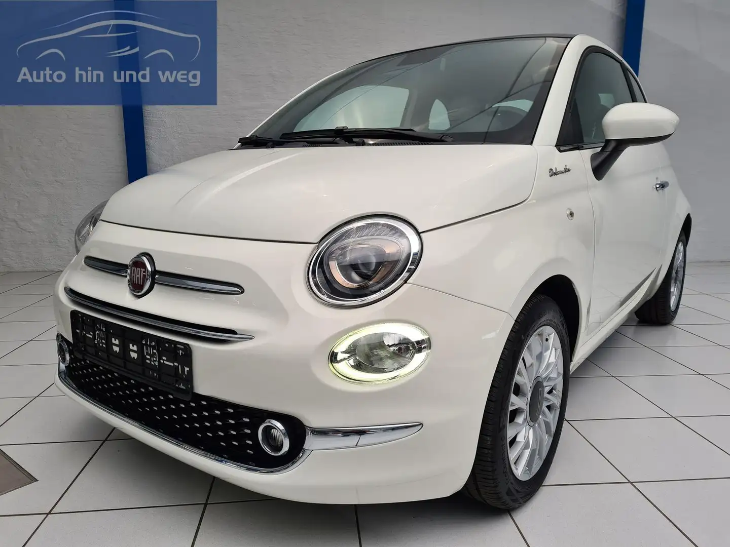 Fiat 500 DolceVita Hybrid | KLIMA | PANO | U-Connect Weiß - 1