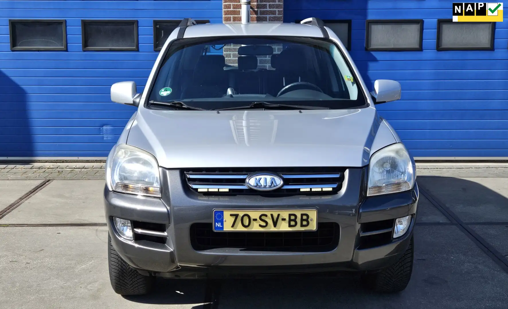 Kia Sportage 2.0 CVVT Executive *AC* trekhaak Argintiu - 1
