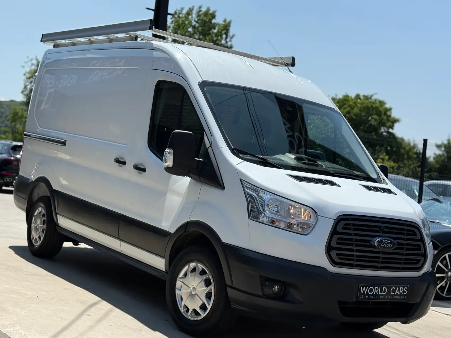 Ford Transit 2.2 TDCi L2H2 TVAC*BTWIN AIRCO CRUISE GARANTIE Blanc - 2