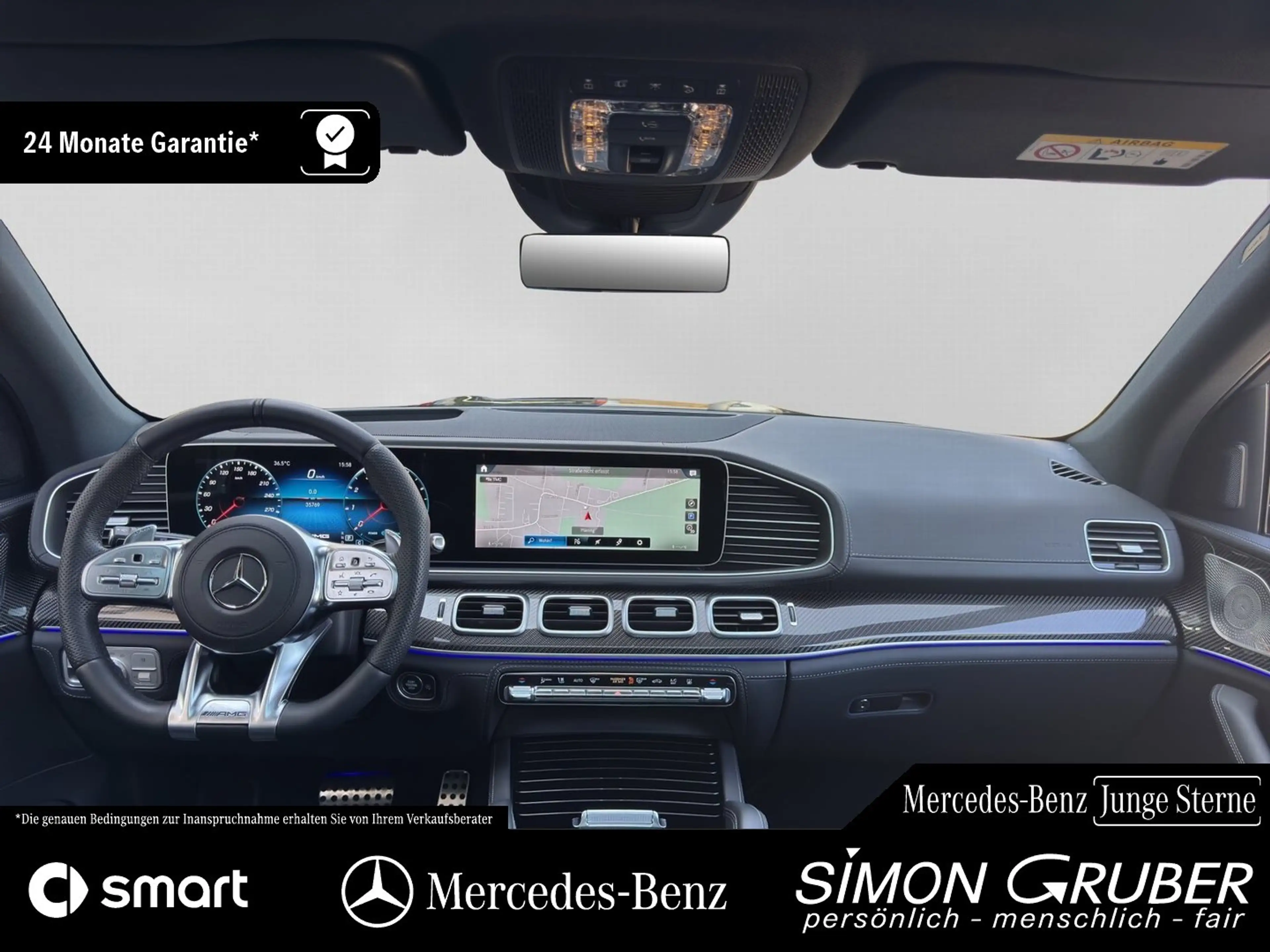 Mercedes-Benz GLS 63 AMG GLS 63 4M AMG Night Carbon Standhzg. 23 Zoll — photo 11