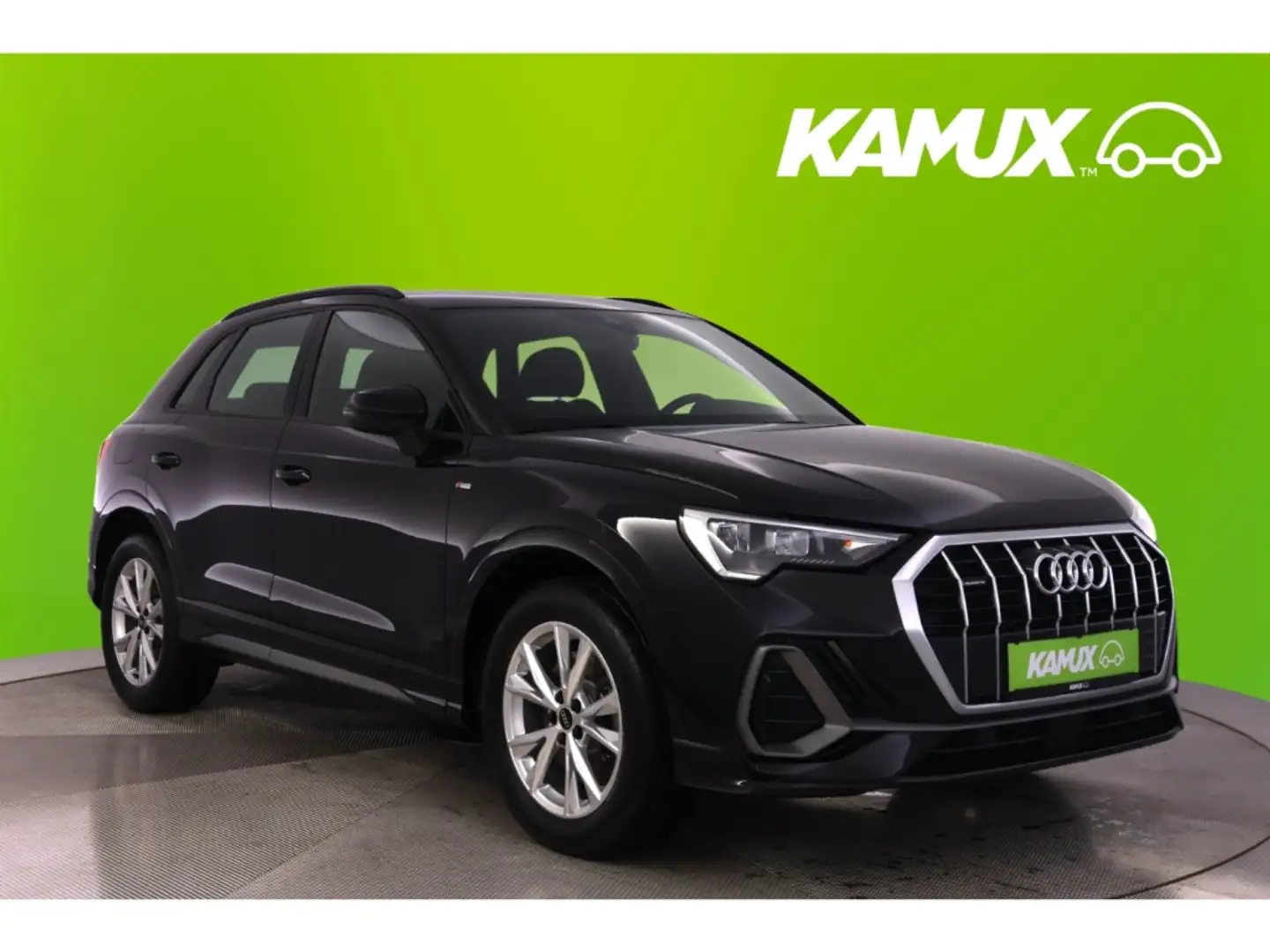 Audi Q3 40TDI quattro S-tronic S-line+LED+VIRTUAL Noir - 1