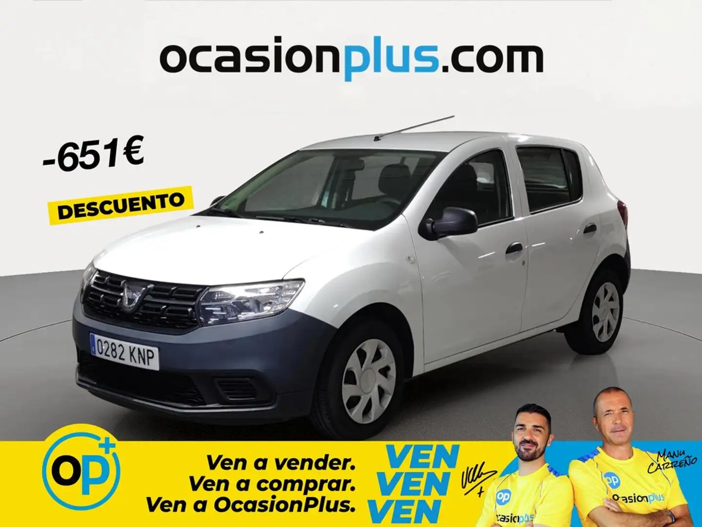 Dacia Sandero 1.0 Base 55kW Blanco - 1