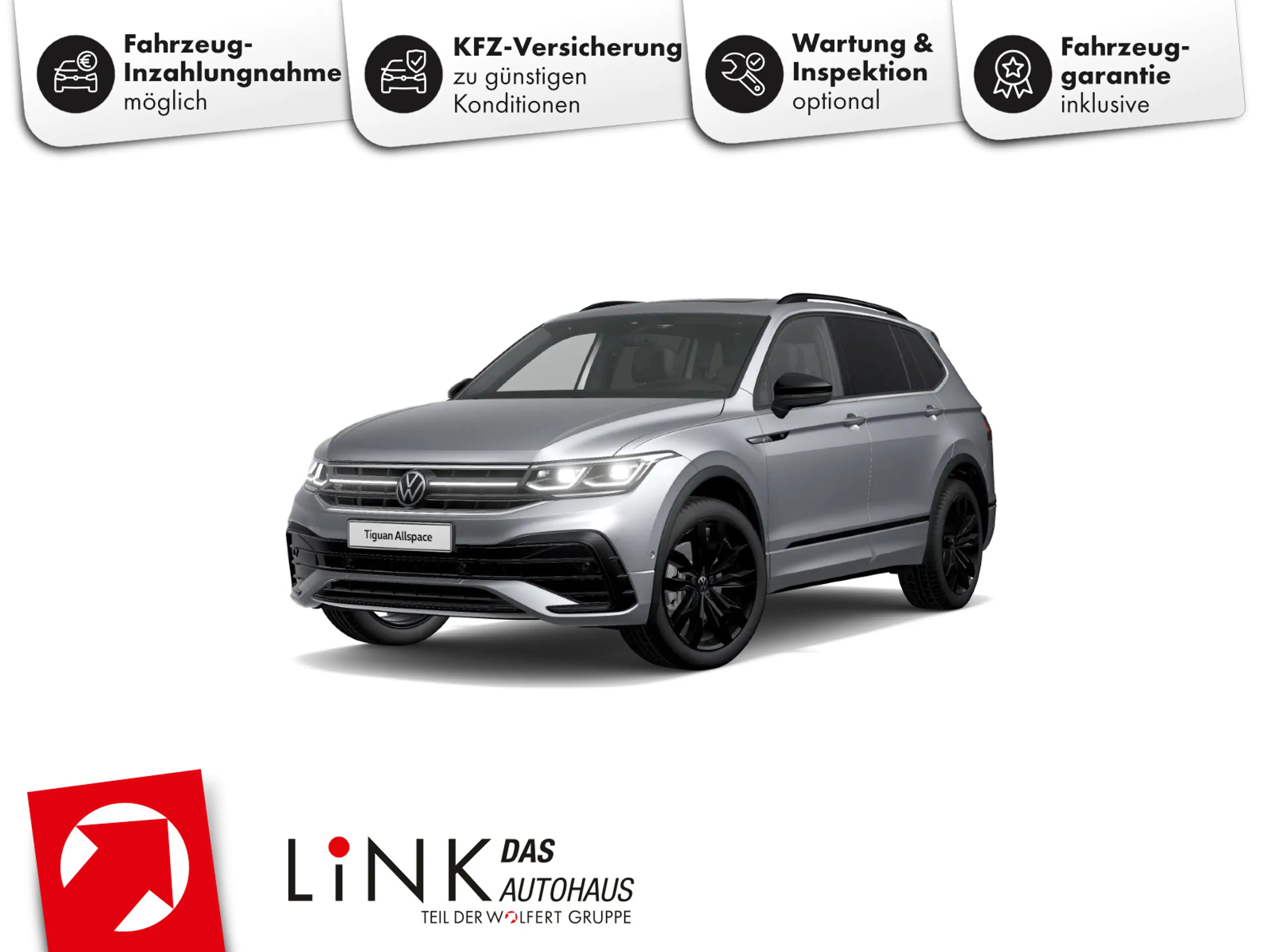 Volkswagen Tiguan Allspace R-Line 2.0 TSI DSG 4M PANO STHZG