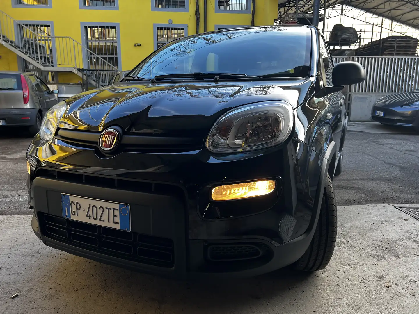 Fiat Panda Panda III 2023 1.0 firefly hybrid s AZIENDALE IVA Nero - 1