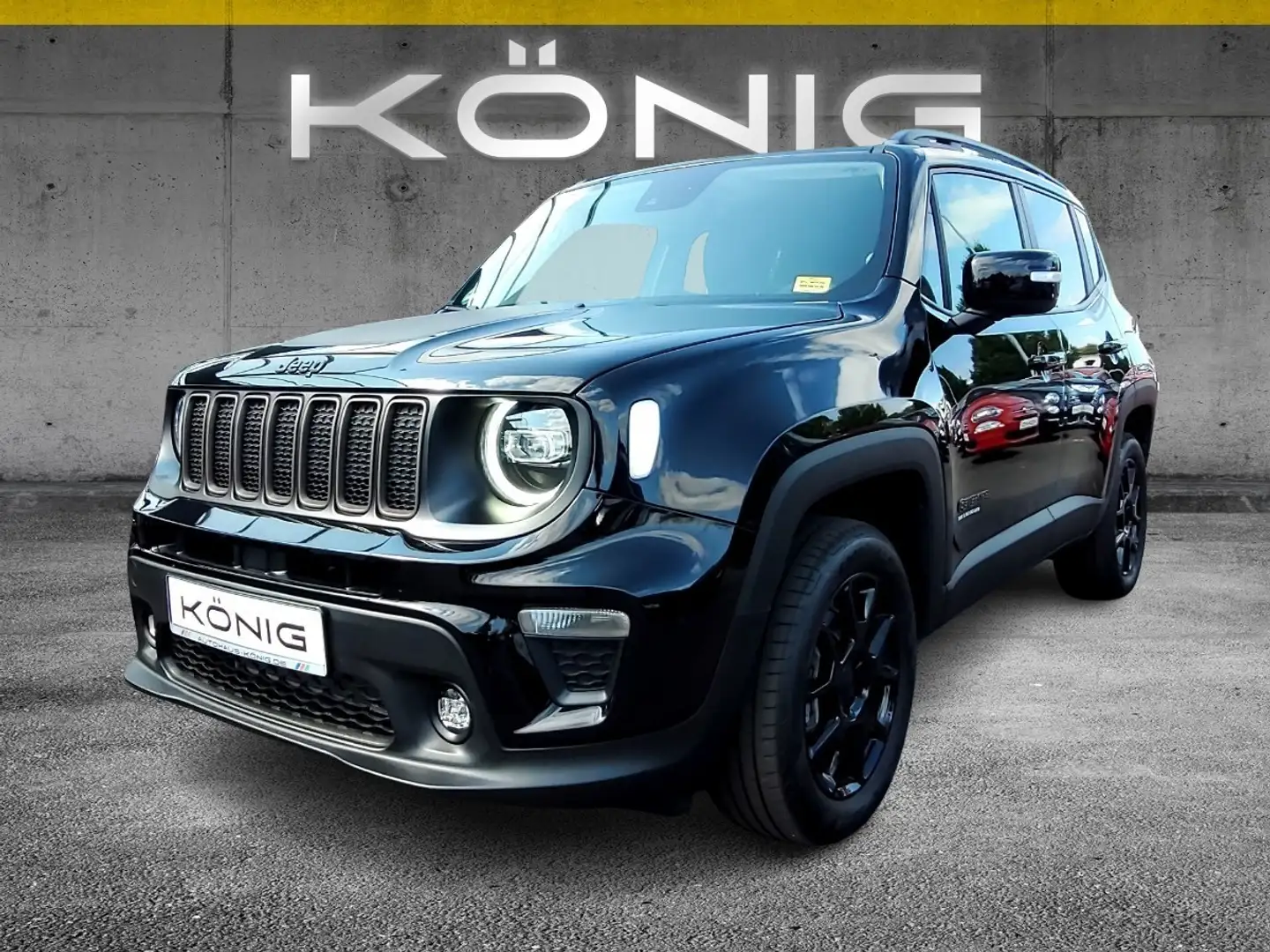 Jeep Renegade 1.3 PHEV 4xe Upland *Klima*Carplay* Schwarz - 1