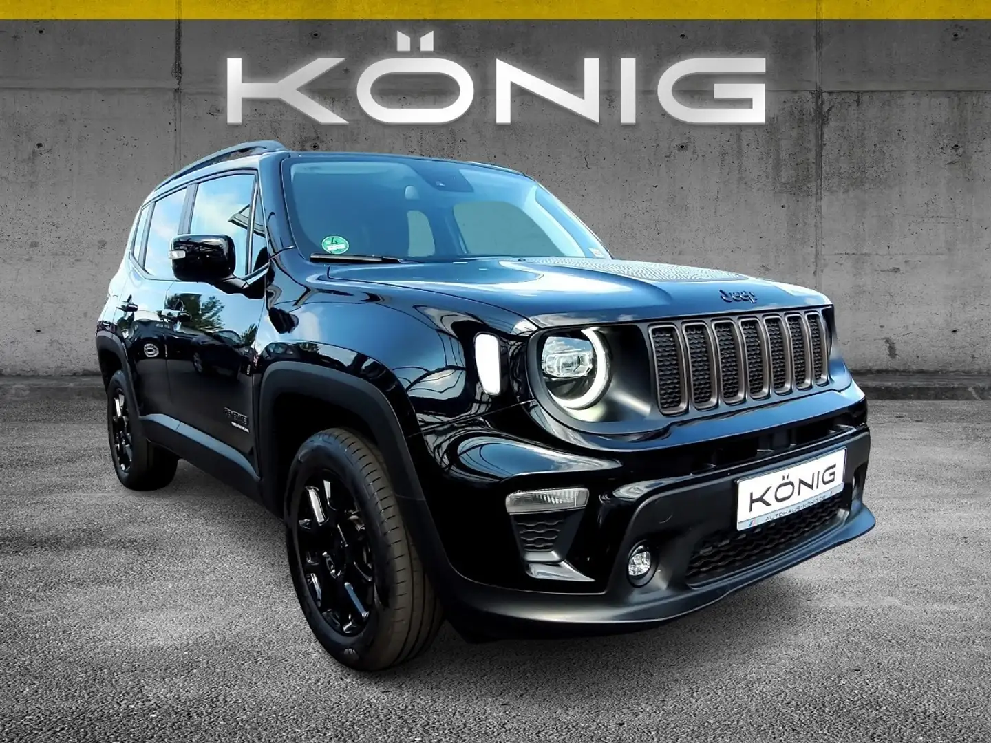 Jeep Renegade 1.3 PHEV 4xe Upland *Klima*Carplay* Schwarz - 2