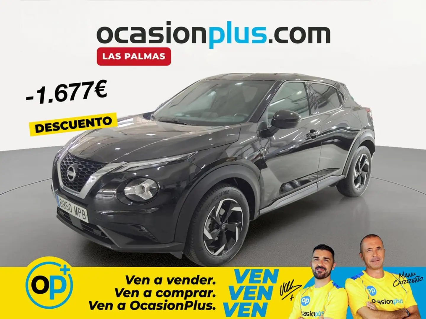 Nissan Juke 1.0 DIG-T N-Connecta 4x2 DCT 7 114 Negro - 1