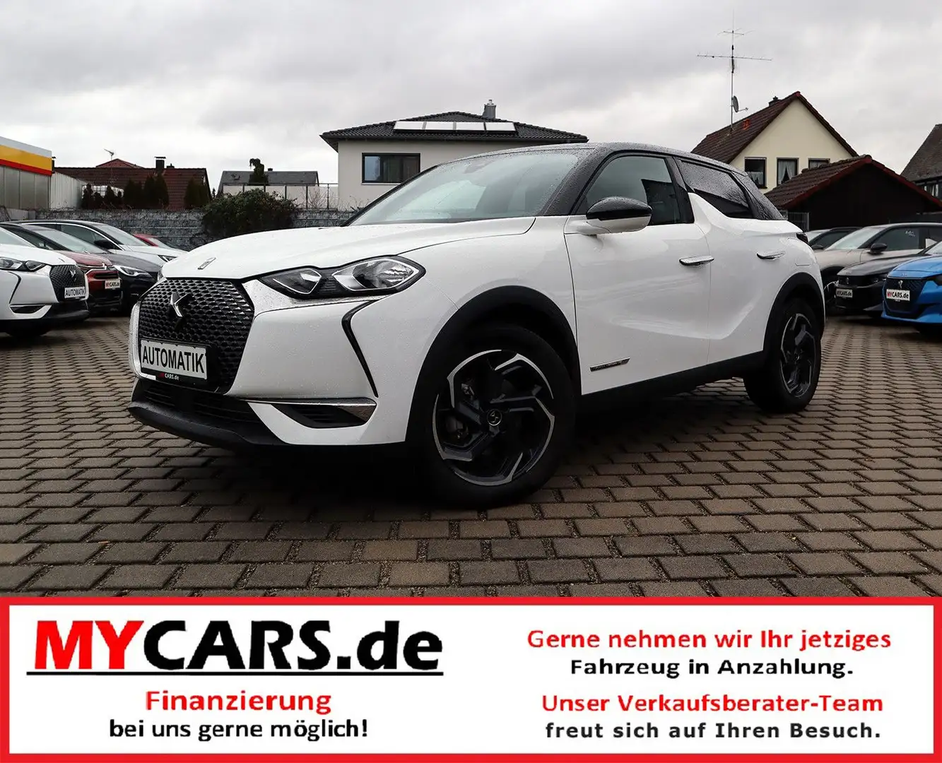 DS Automobiles DS 3 Crossback *Toits de Paris*Kam*CarPlay-Navi Weiß - 1